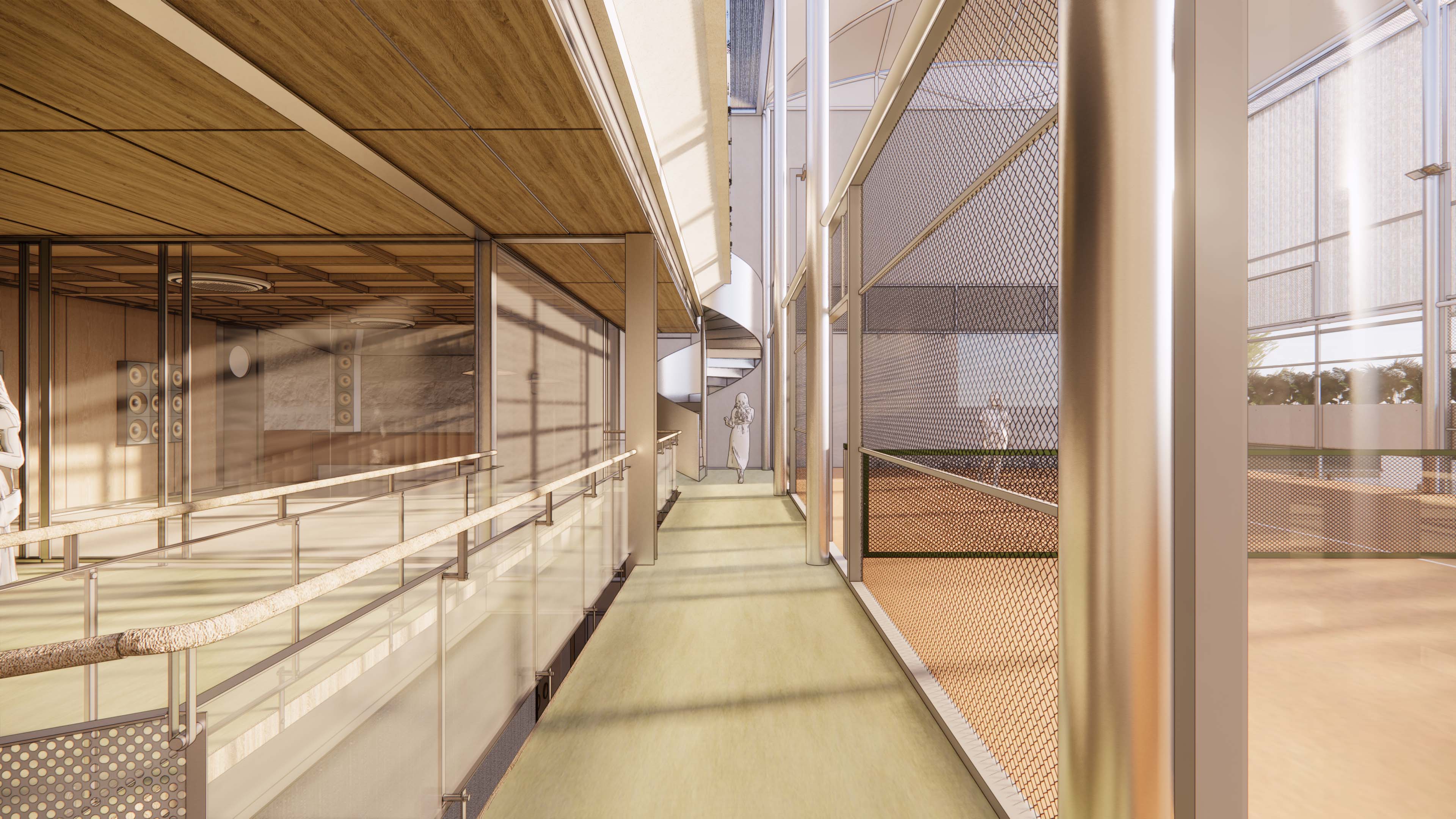 ABOVE PADEL, Ahmad Dahlan, Architecture, Ongoing