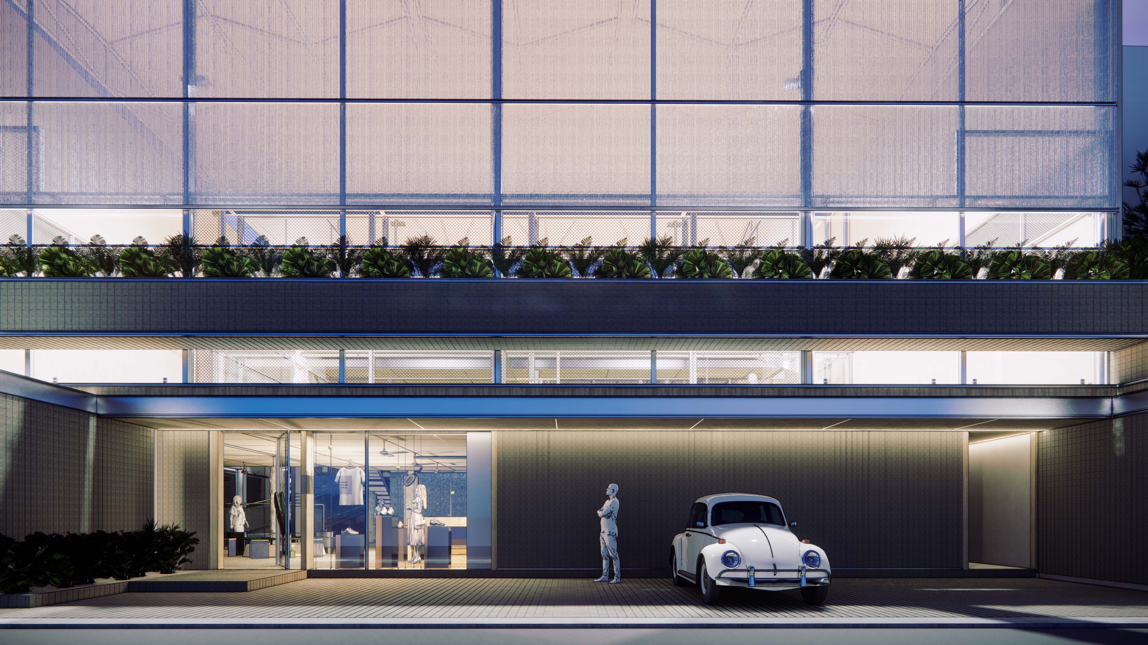 ABOVE PADEL, Ahmad Dahlan, Architecture, Ongoing