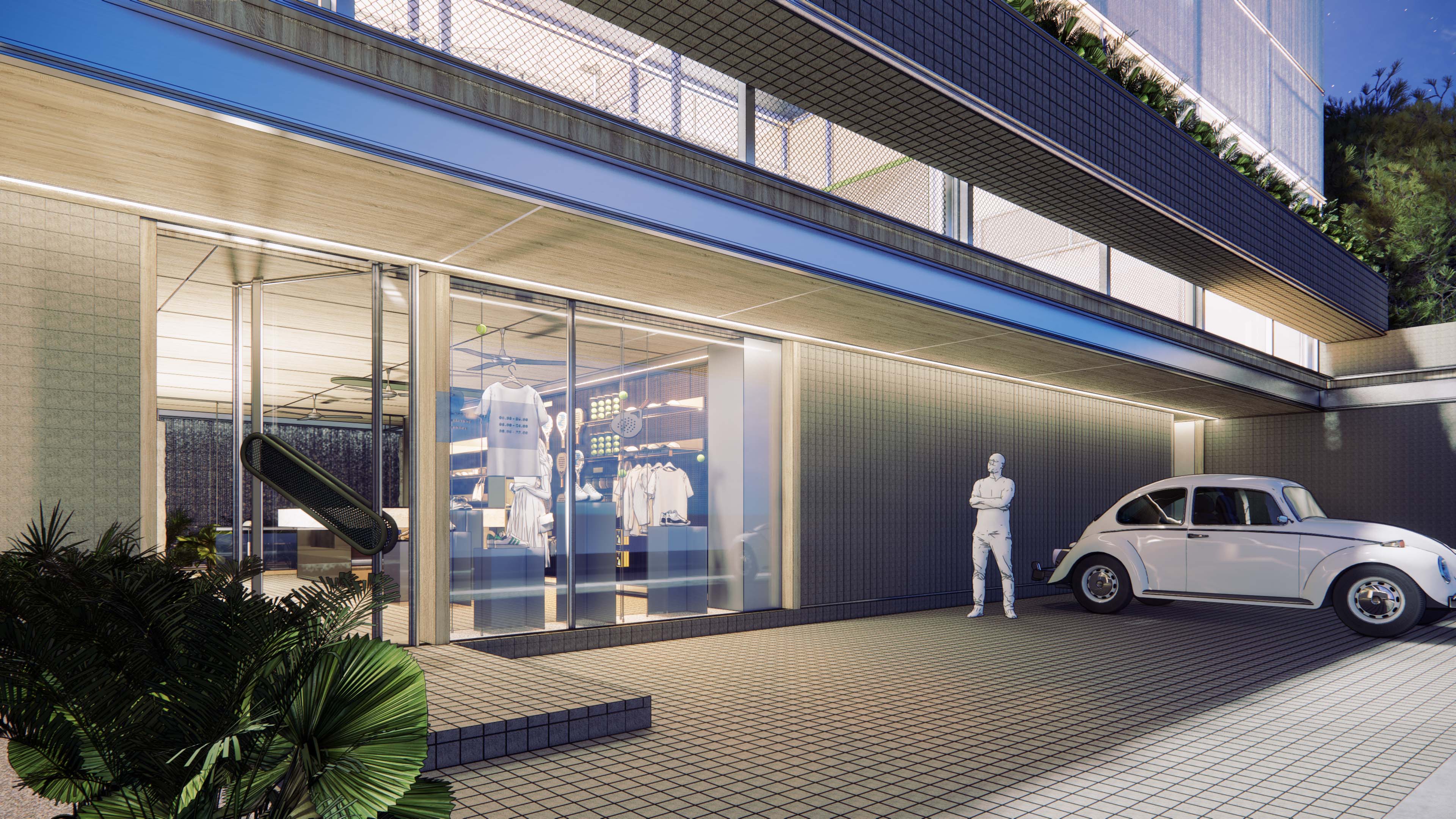 ABOVE PADEL, Ahmad Dahlan, Architecture, Ongoing