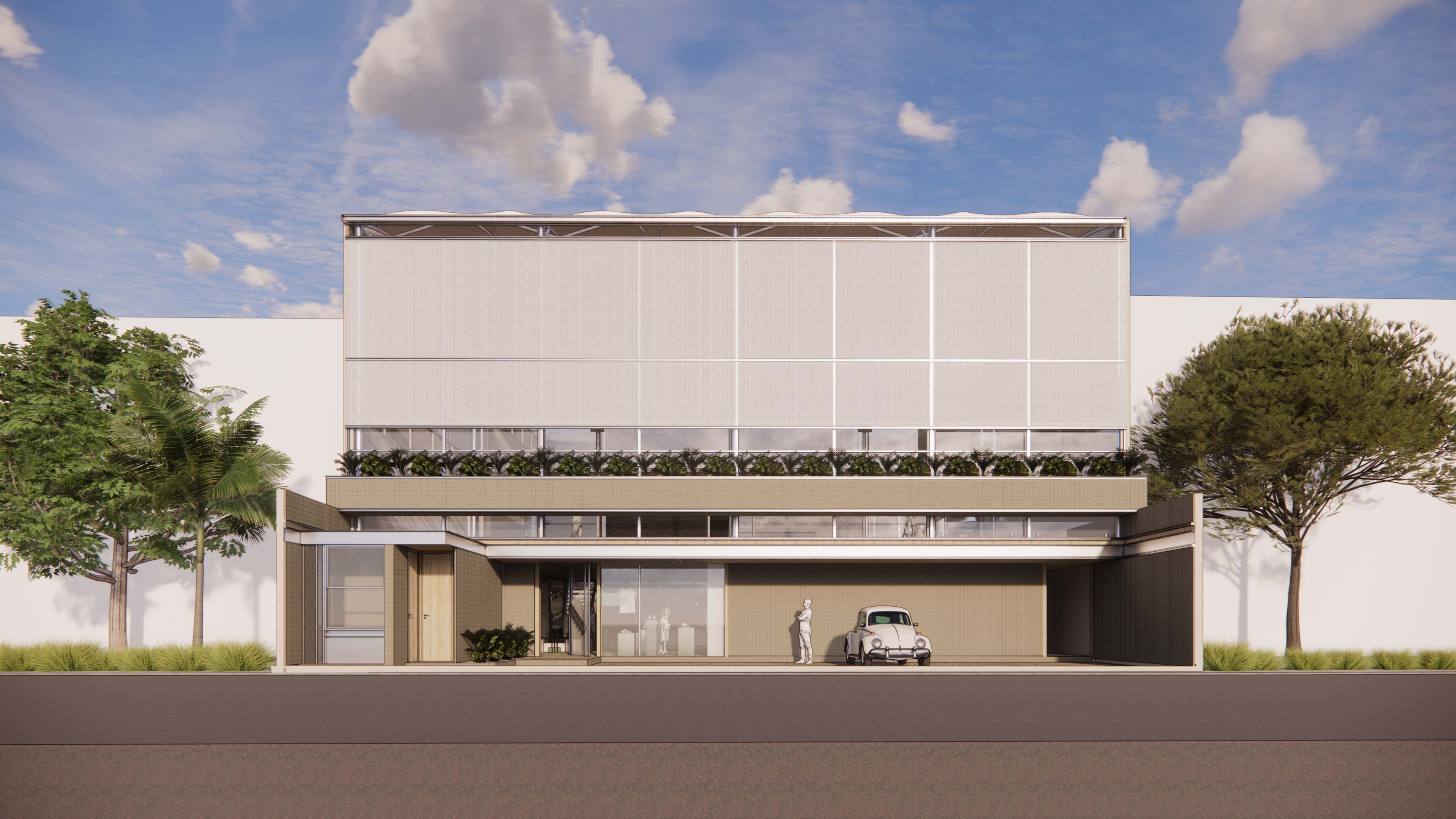 ABOVE PADEL, Ahmad Dahlan, Architecture, Ongoing