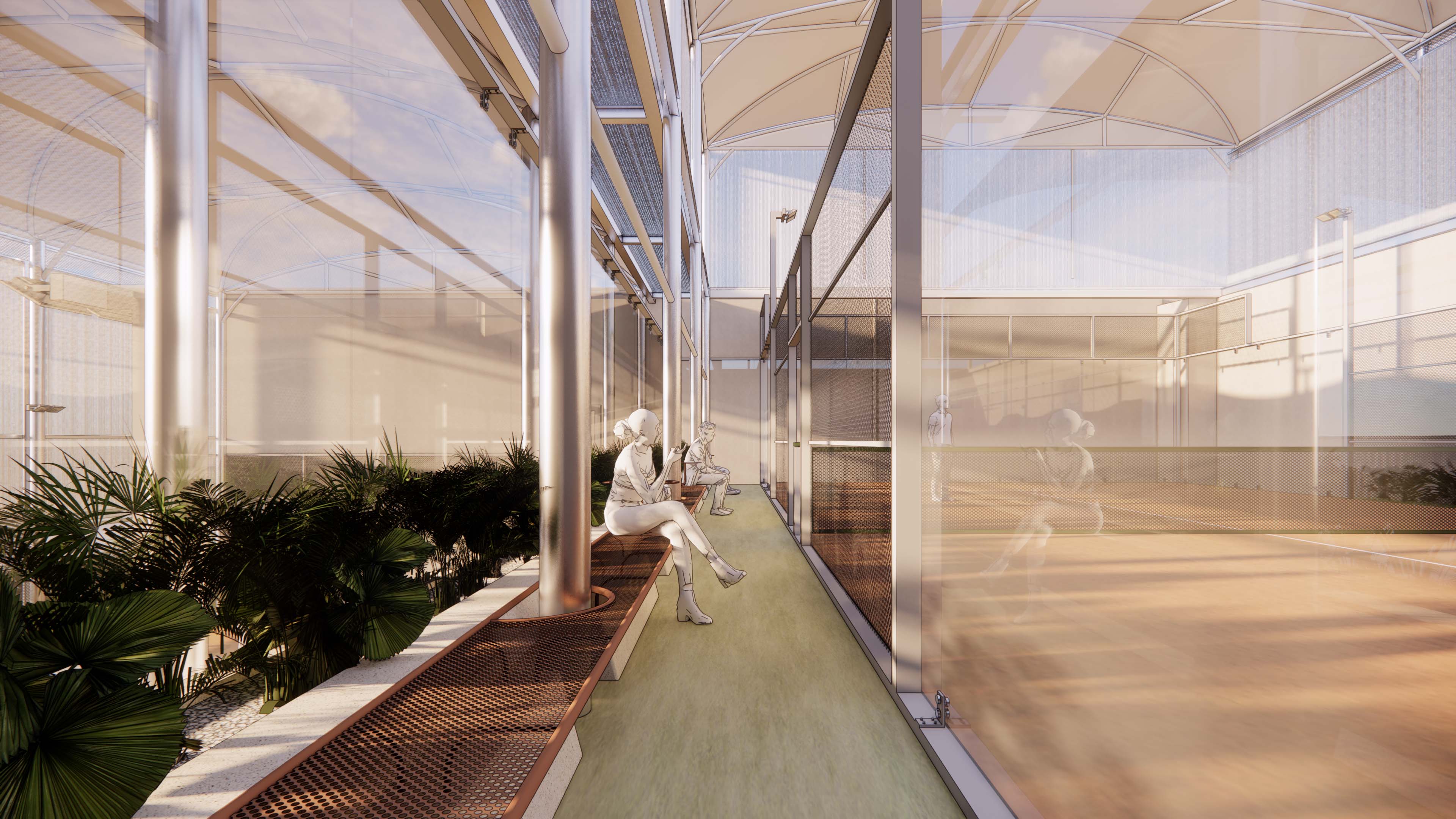 ABOVE PADEL, Ahmad Dahlan, Architecture, Ongoing