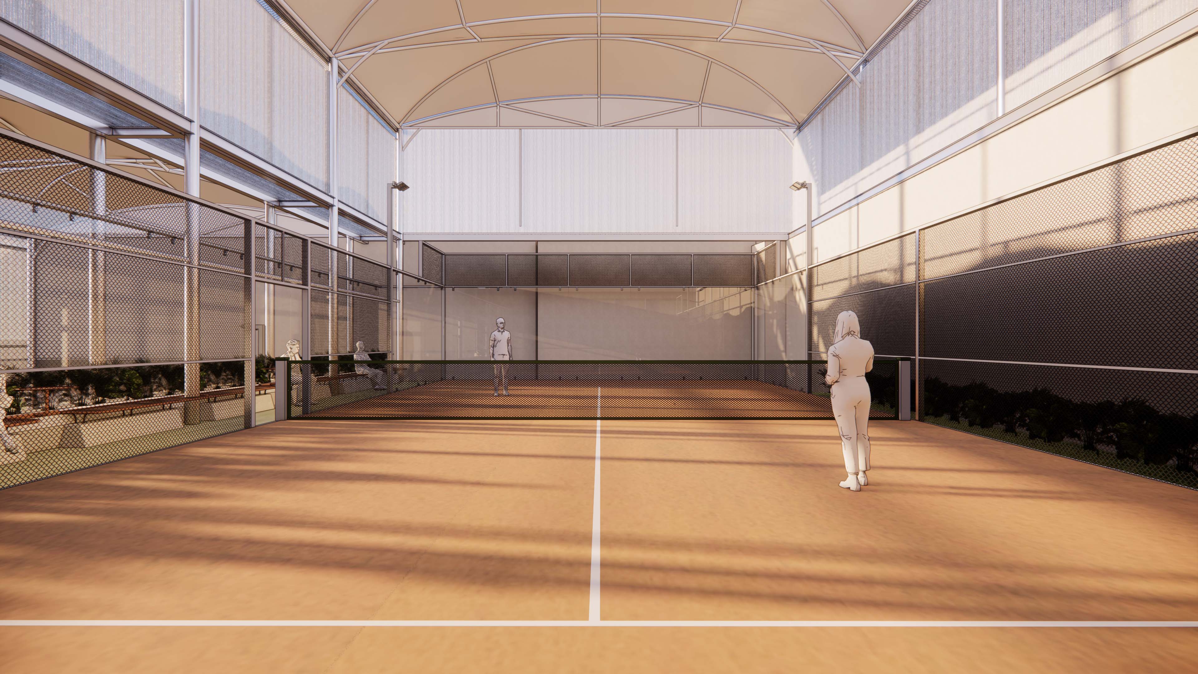 ABOVE PADEL, Ahmad Dahlan, Architecture, Ongoing