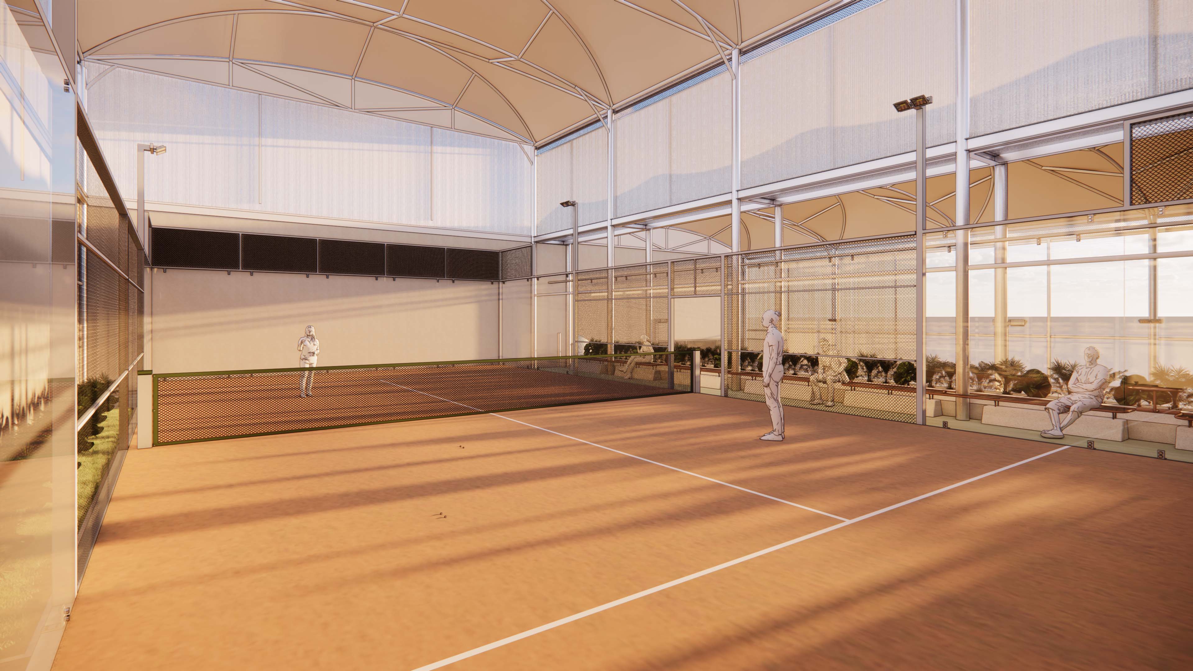 ABOVE PADEL, Ahmad Dahlan, Architecture, Ongoing