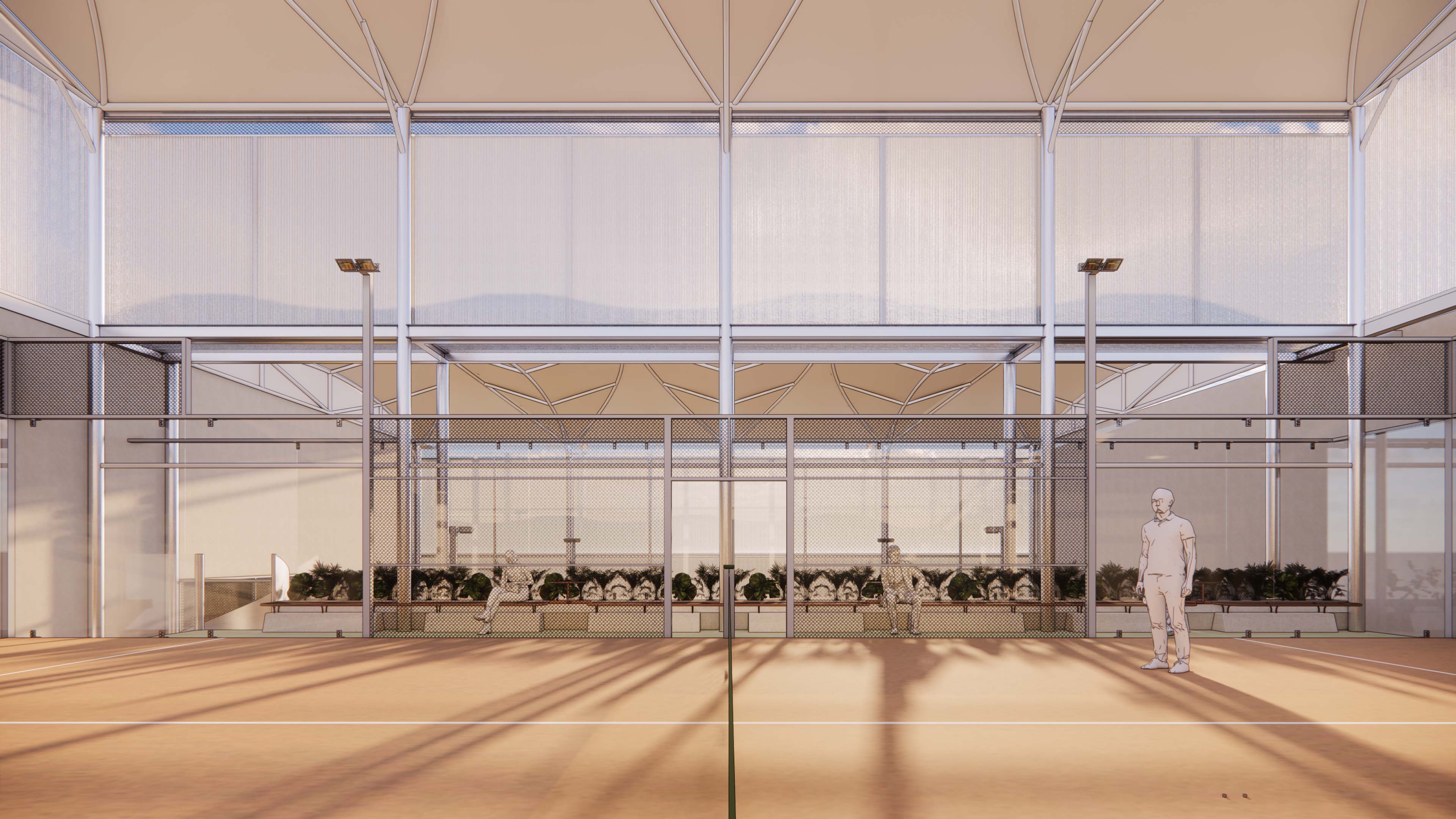 ABOVE PADEL, Ahmad Dahlan, Architecture, Ongoing