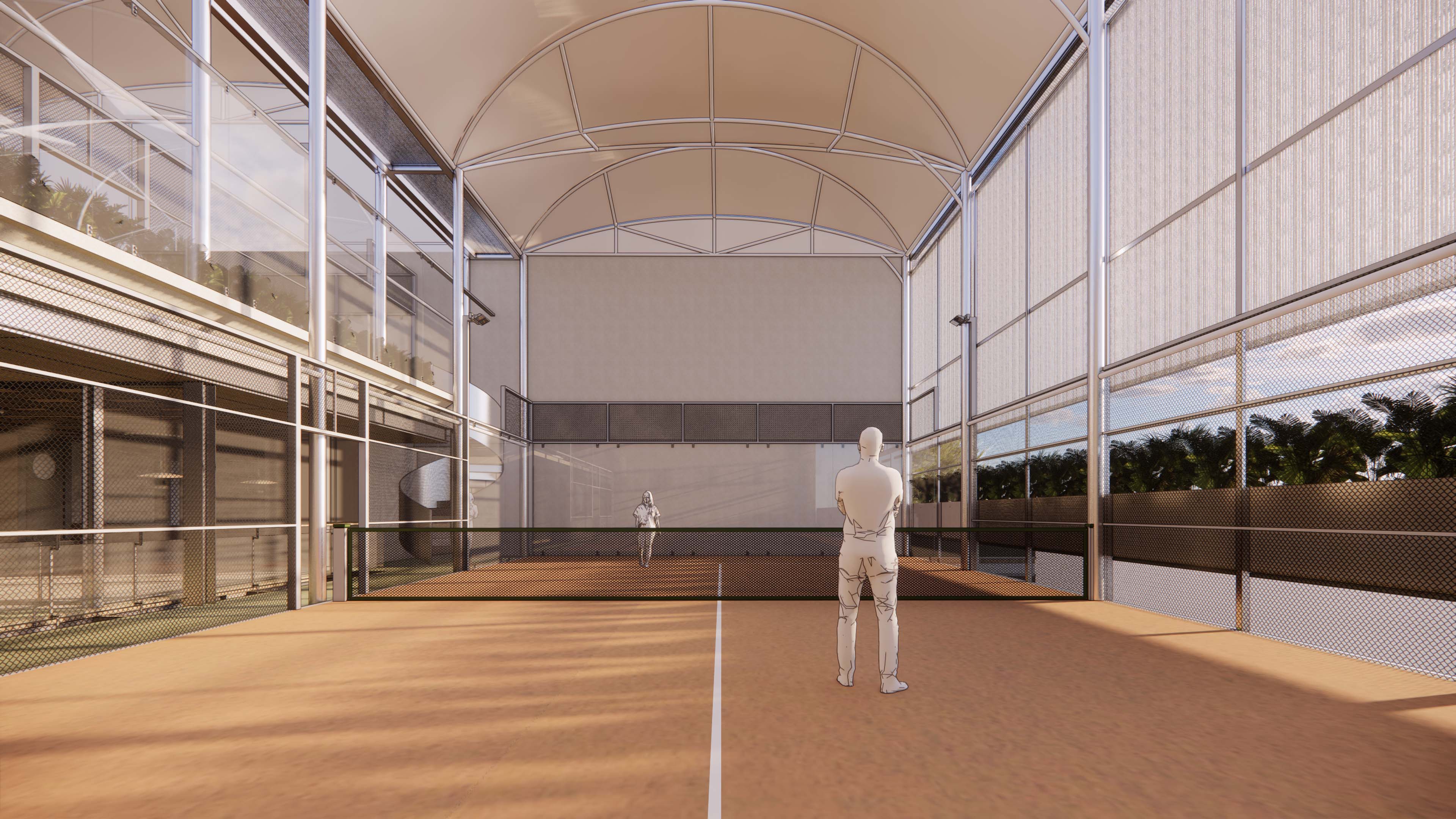 ABOVE PADEL, Ahmad Dahlan, Architecture, Ongoing