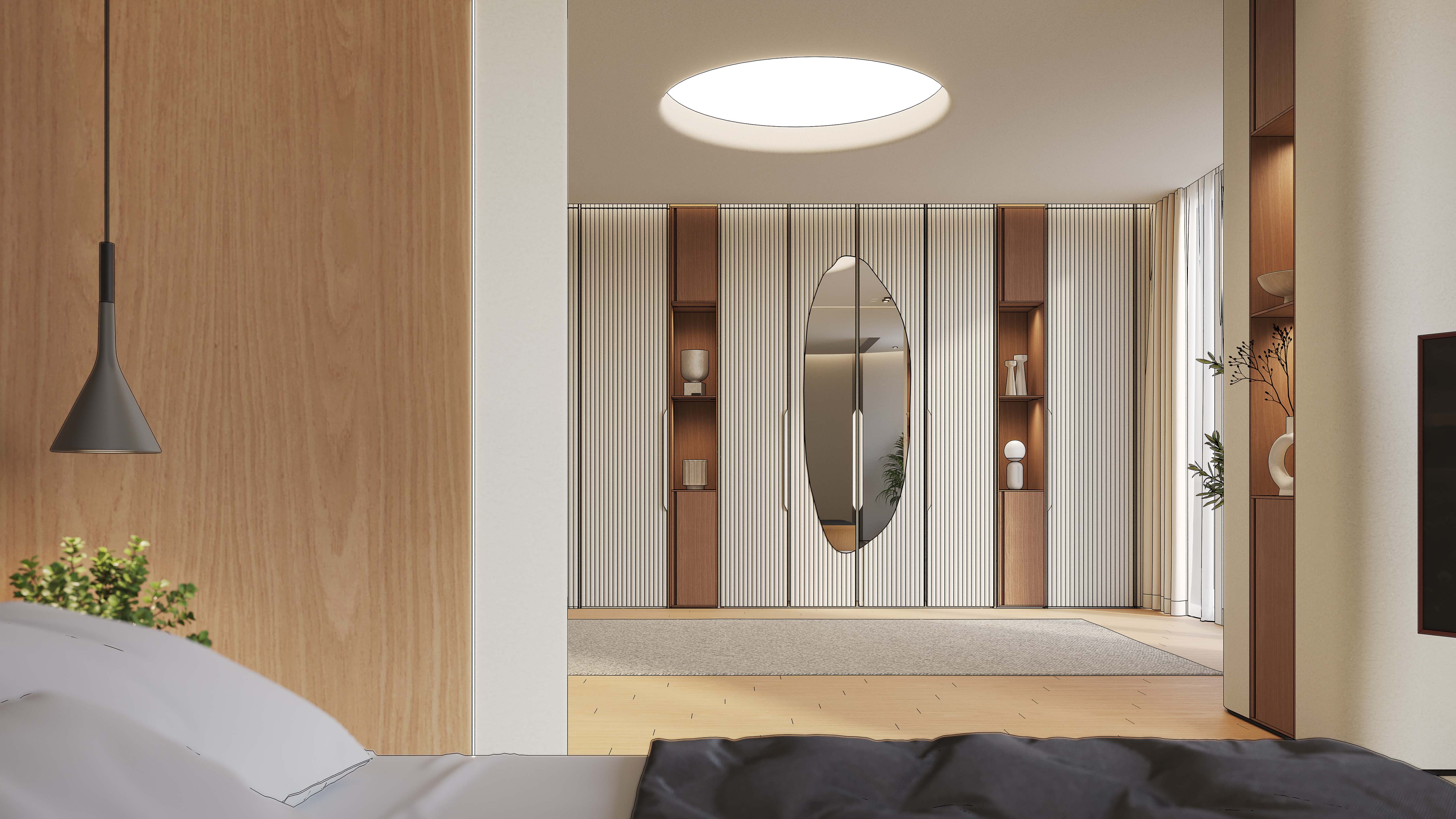 B 36 APT., Botanica, Interior, 2023