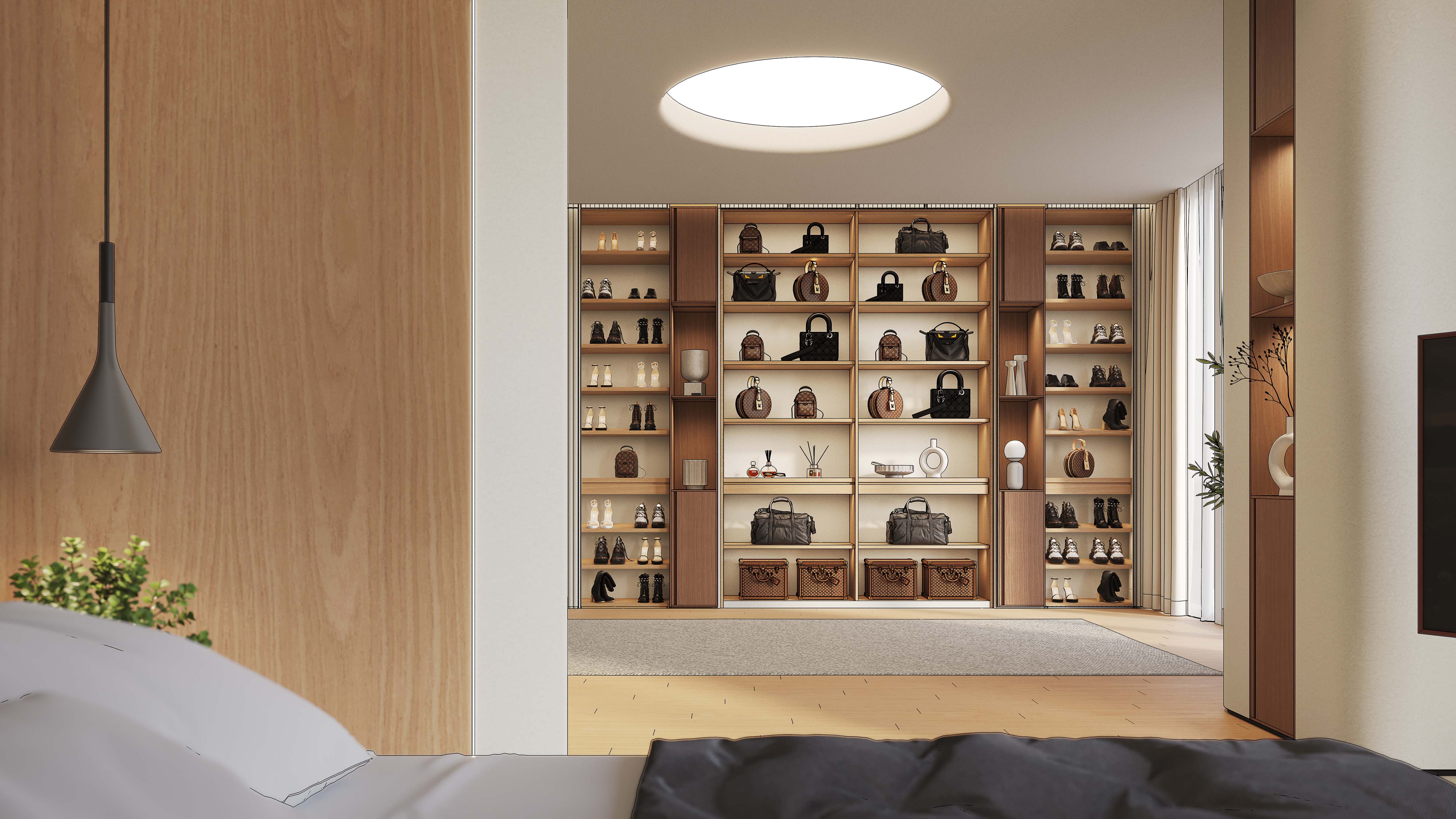 B 36 APT., Botanica, Interior, 2023