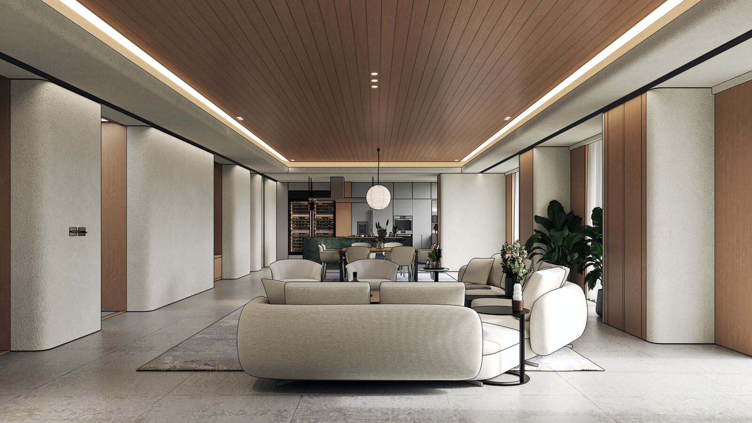 B 36 APT., Botanica, Interior, 2023