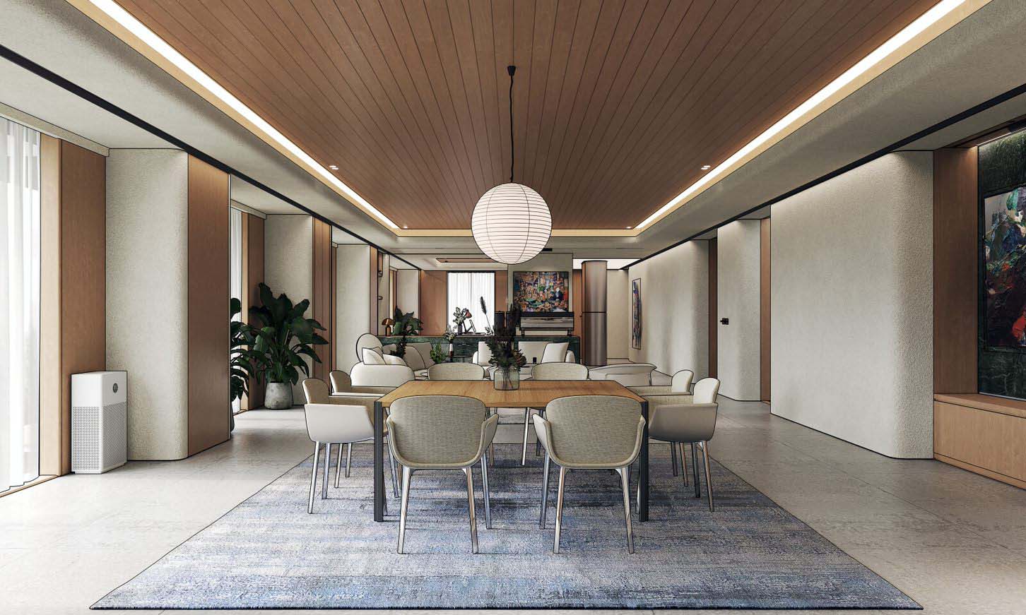 B 36 APT., Botanica, Interior, 2023