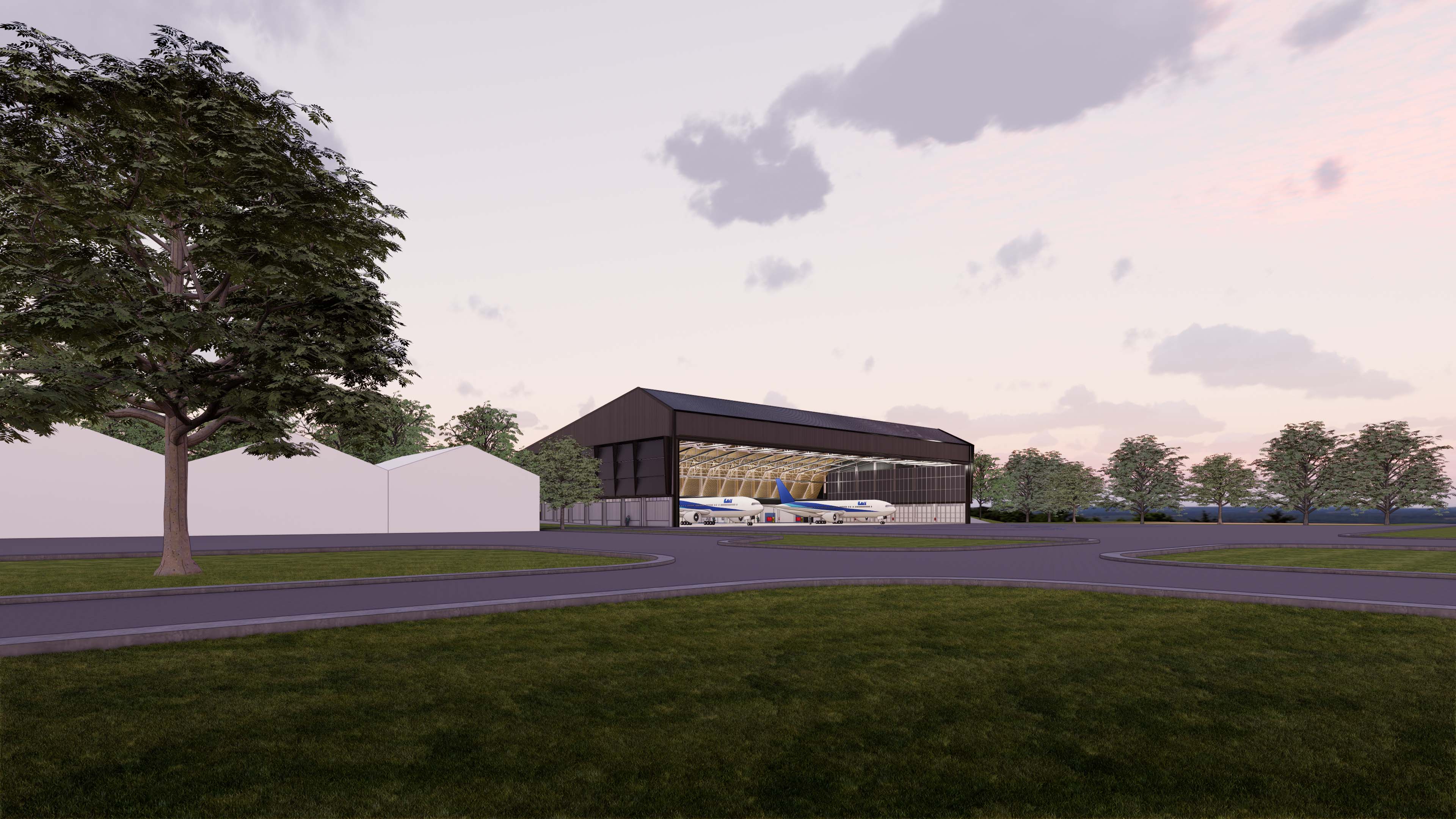 HHI JET GARAGE, Halim Perdana Kusuma, Architecture, Interior, Ongoing