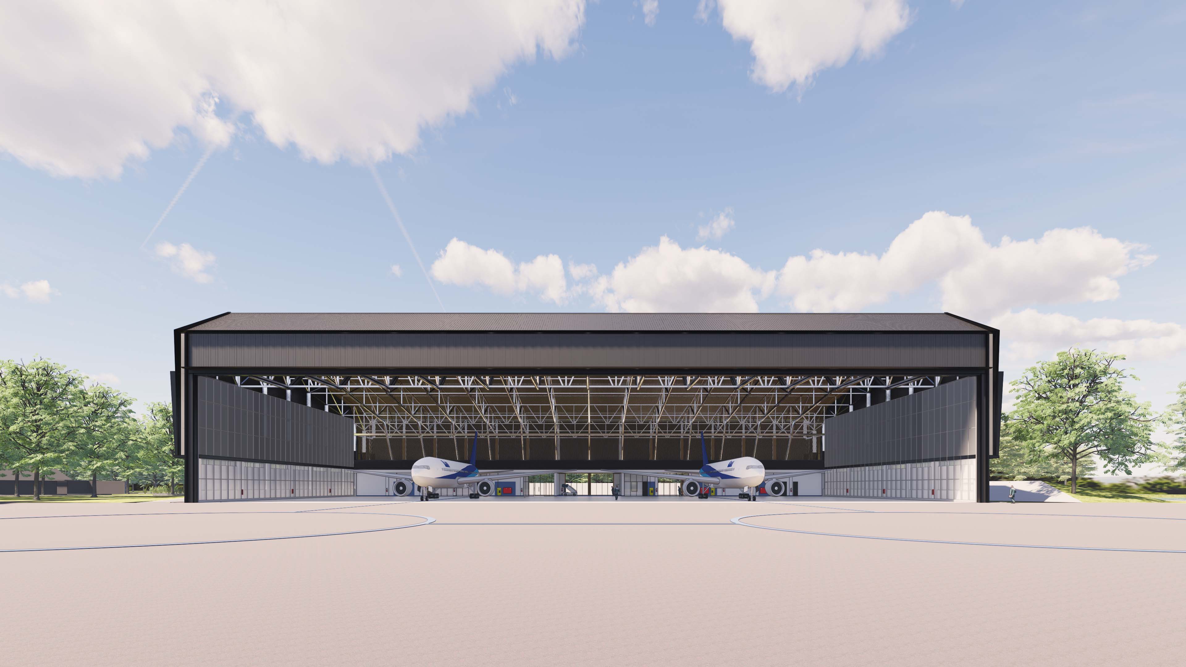 HHI JET GARAGE, Halim Perdana Kusuma, Architecture, Interior, Ongoing