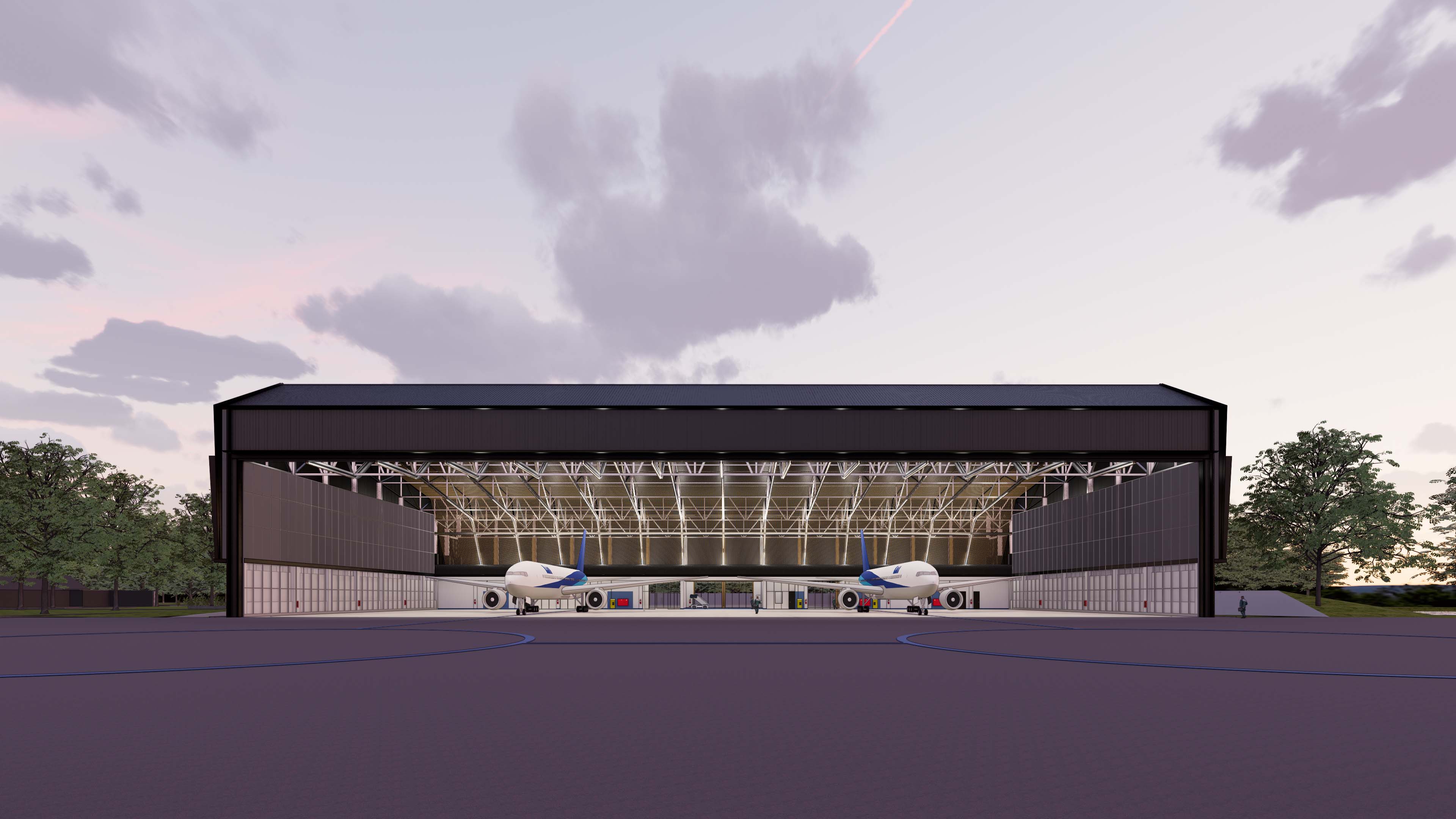 HHI JET GARAGE, Halim Perdana Kusuma, Architecture, Interior, Ongoing