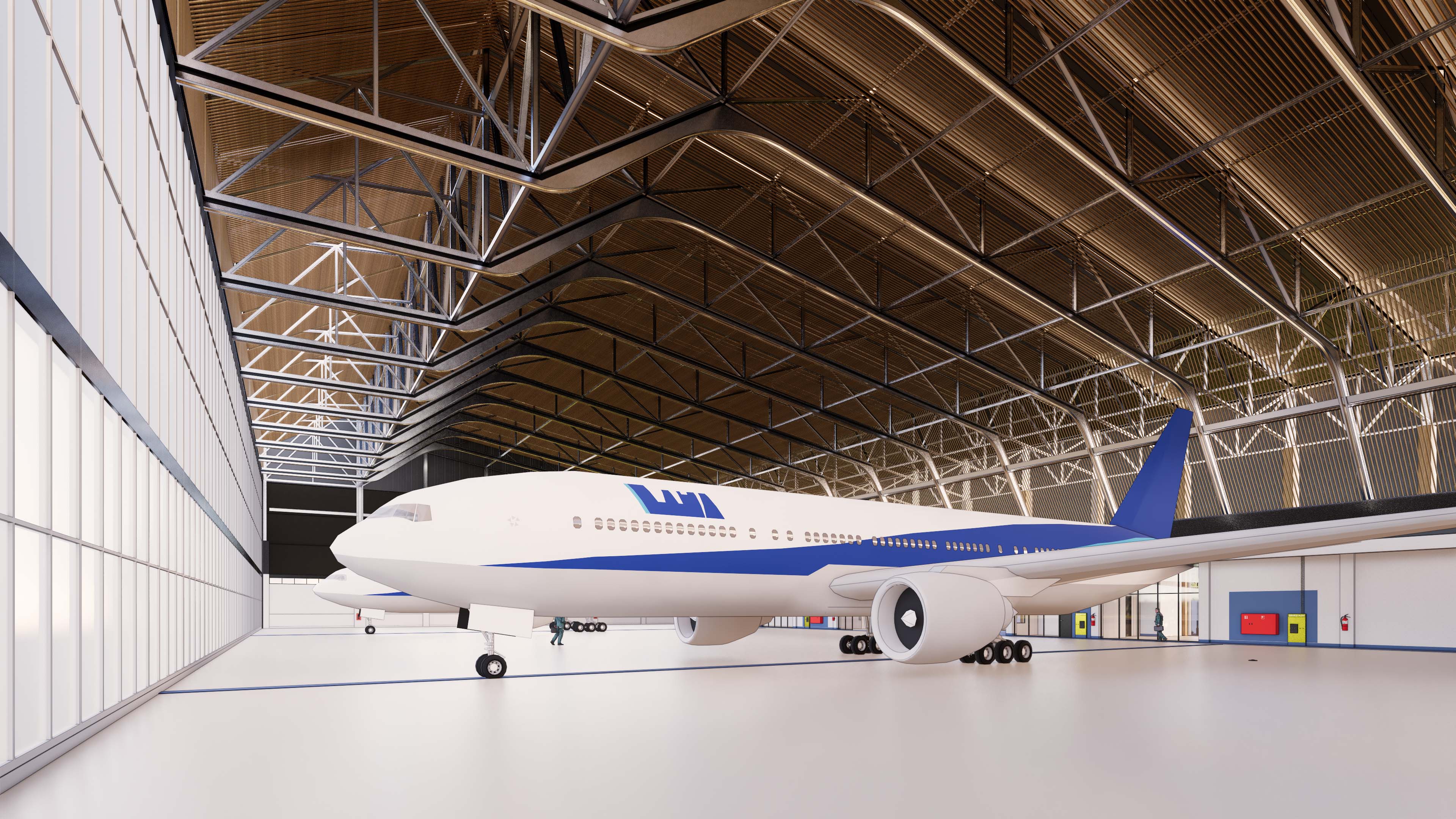 HHI JET GARAGE, Halim Perdana Kusuma, Architecture, Interior, Ongoing