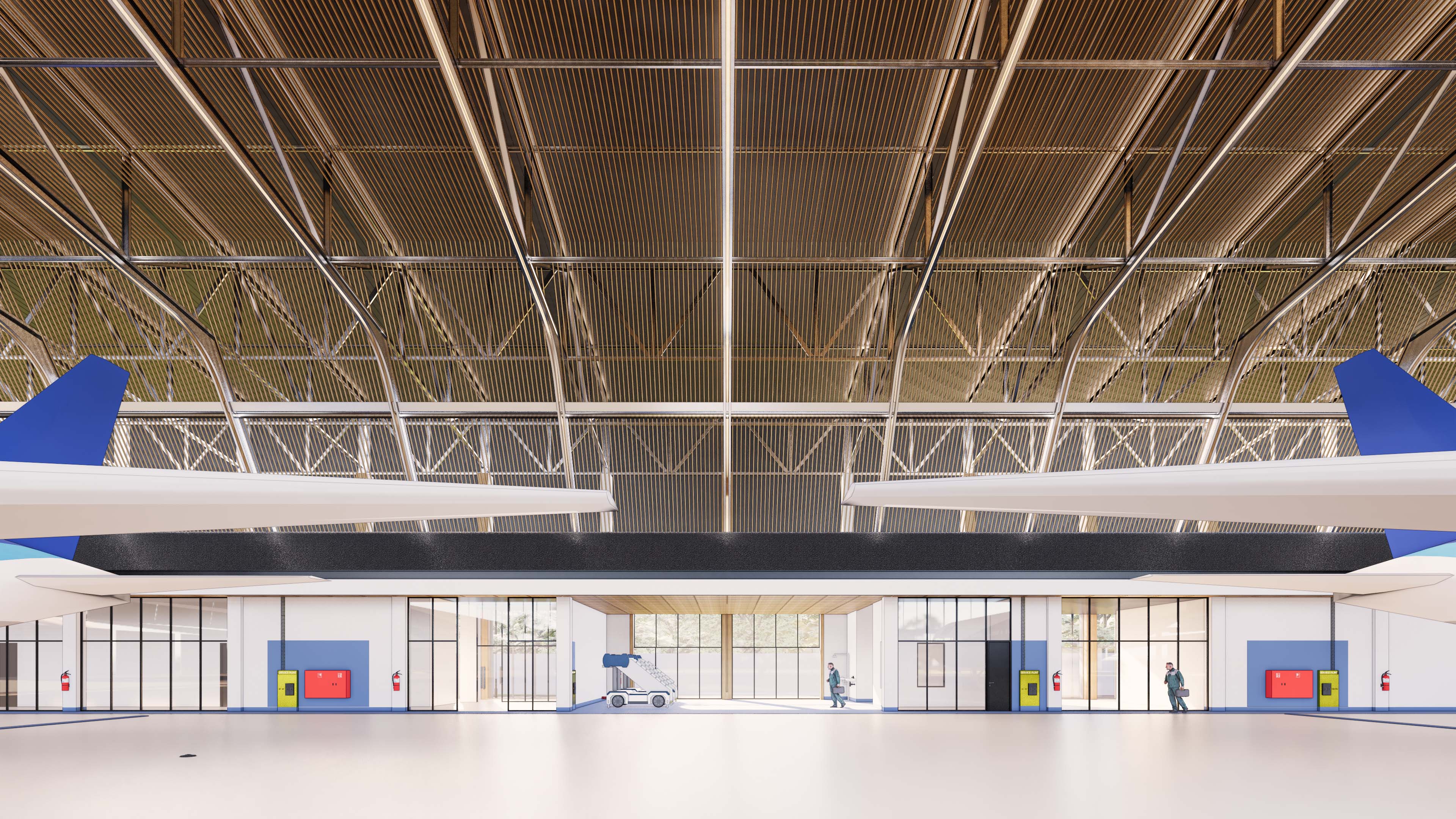 HHI JET GARAGE, Halim Perdana Kusuma, Architecture, Interior, Ongoing