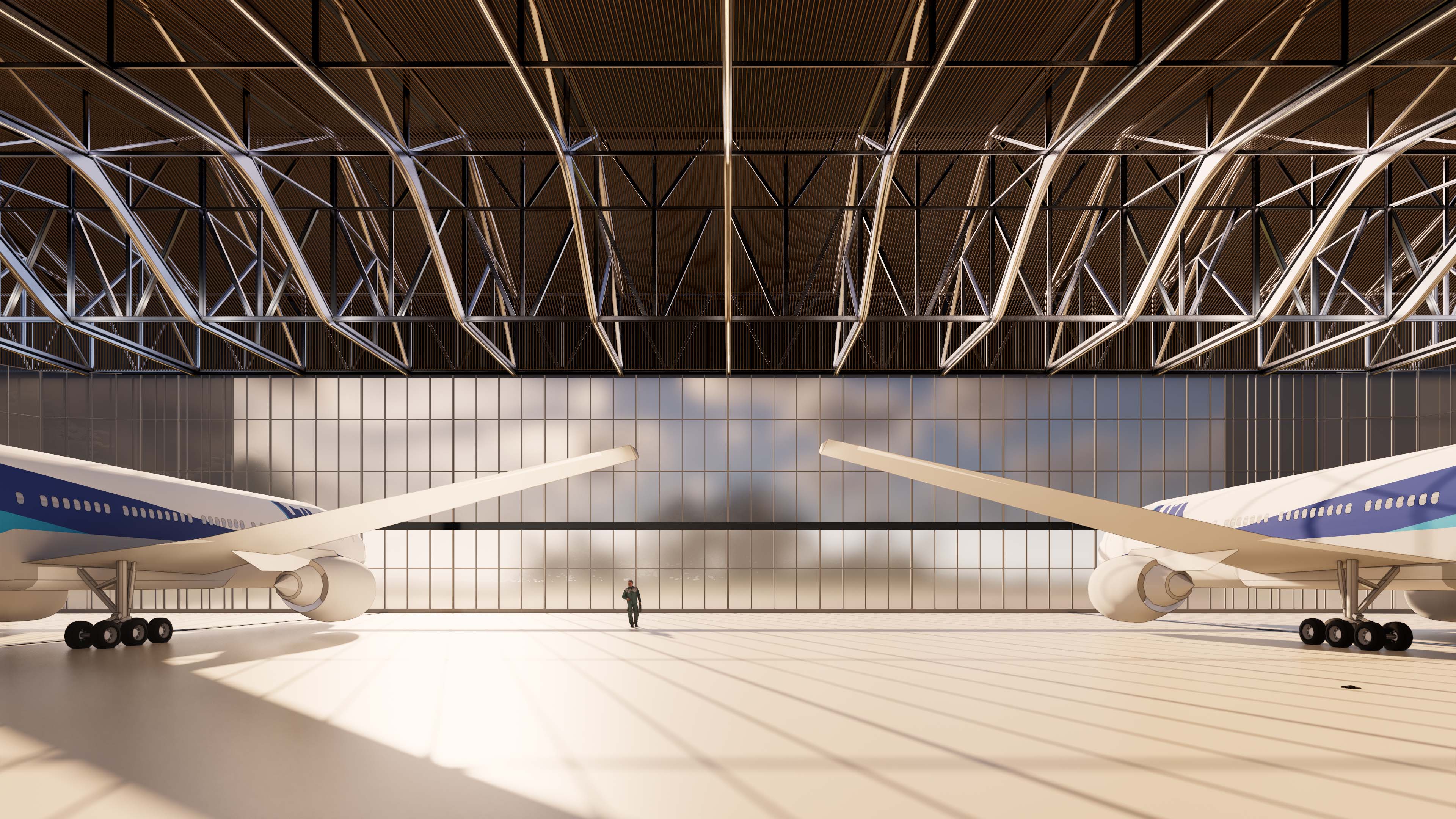 HHI JET GARAGE, Halim Perdana Kusuma, Architecture, Interior, Ongoing