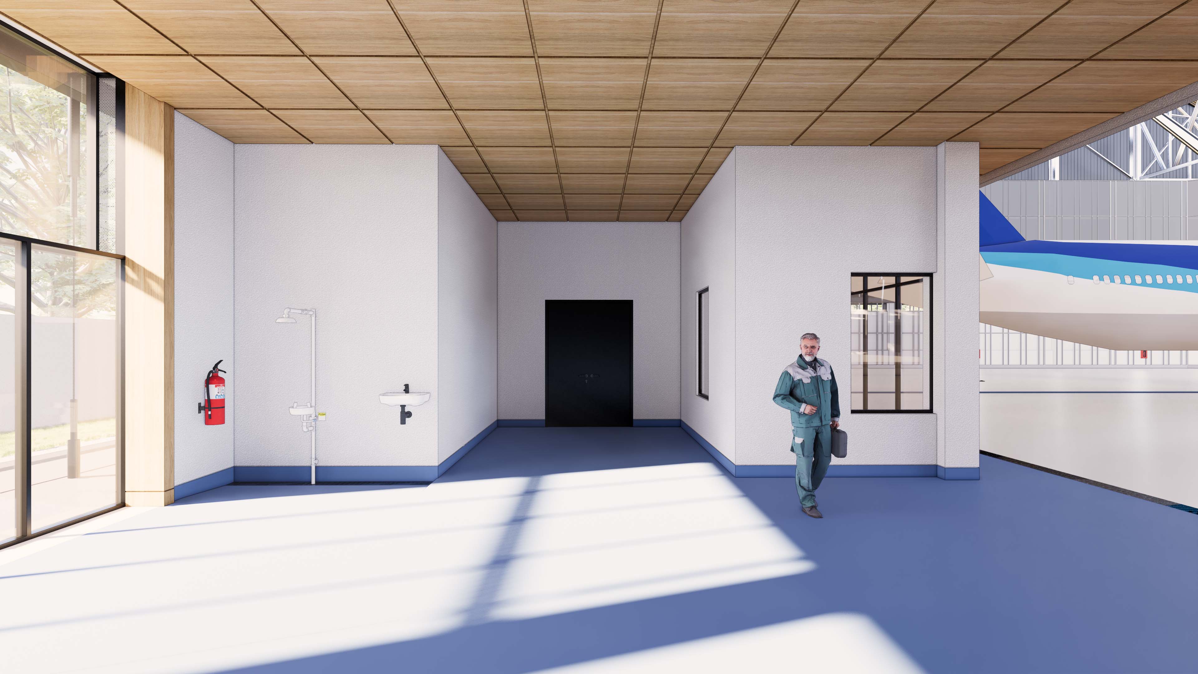 HHI JET GARAGE, Halim Perdana Kusuma, Architecture, Interior, Ongoing