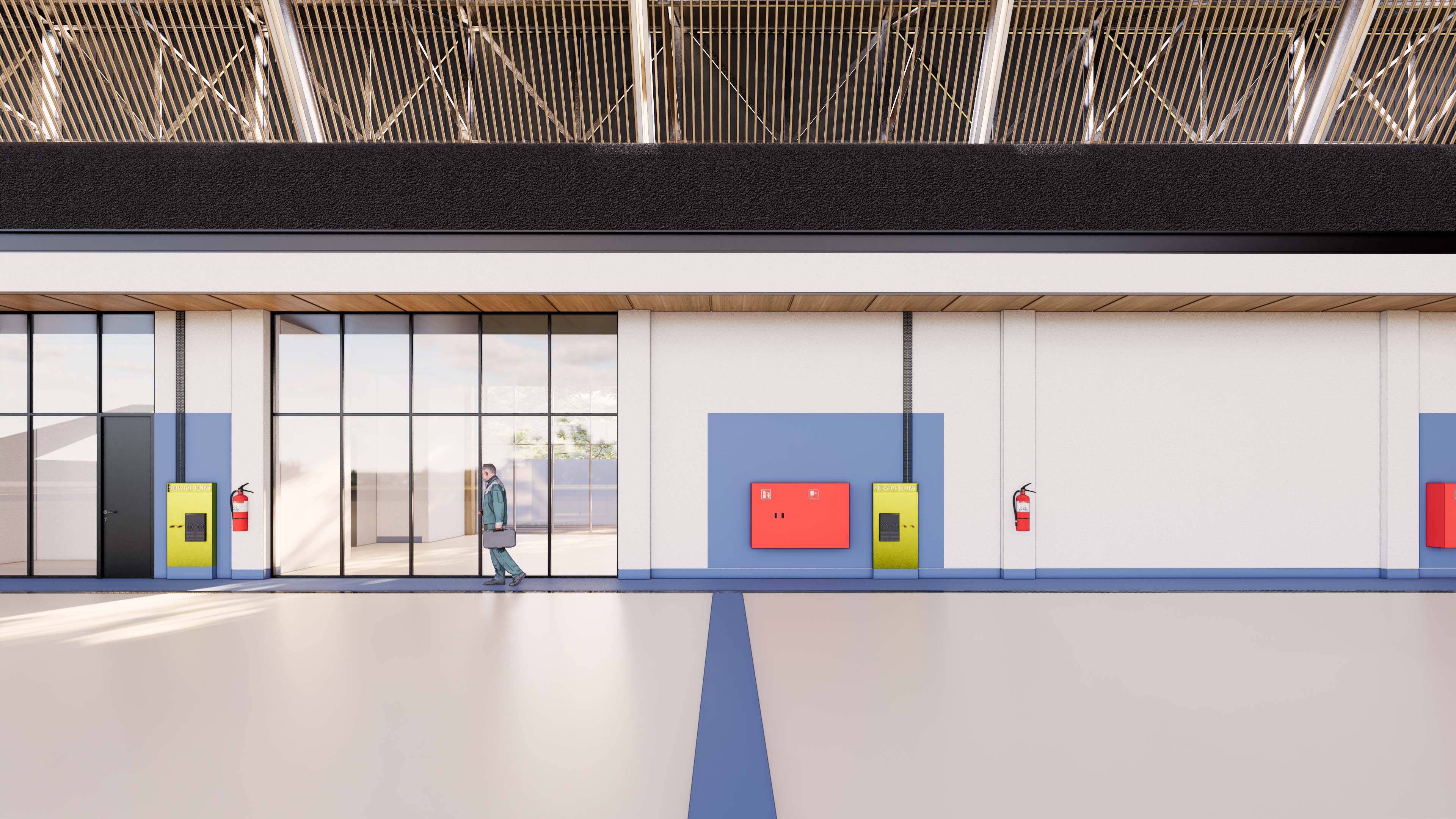 HHI JET GARAGE, Halim Perdana Kusuma, Architecture, Interior, Ongoing