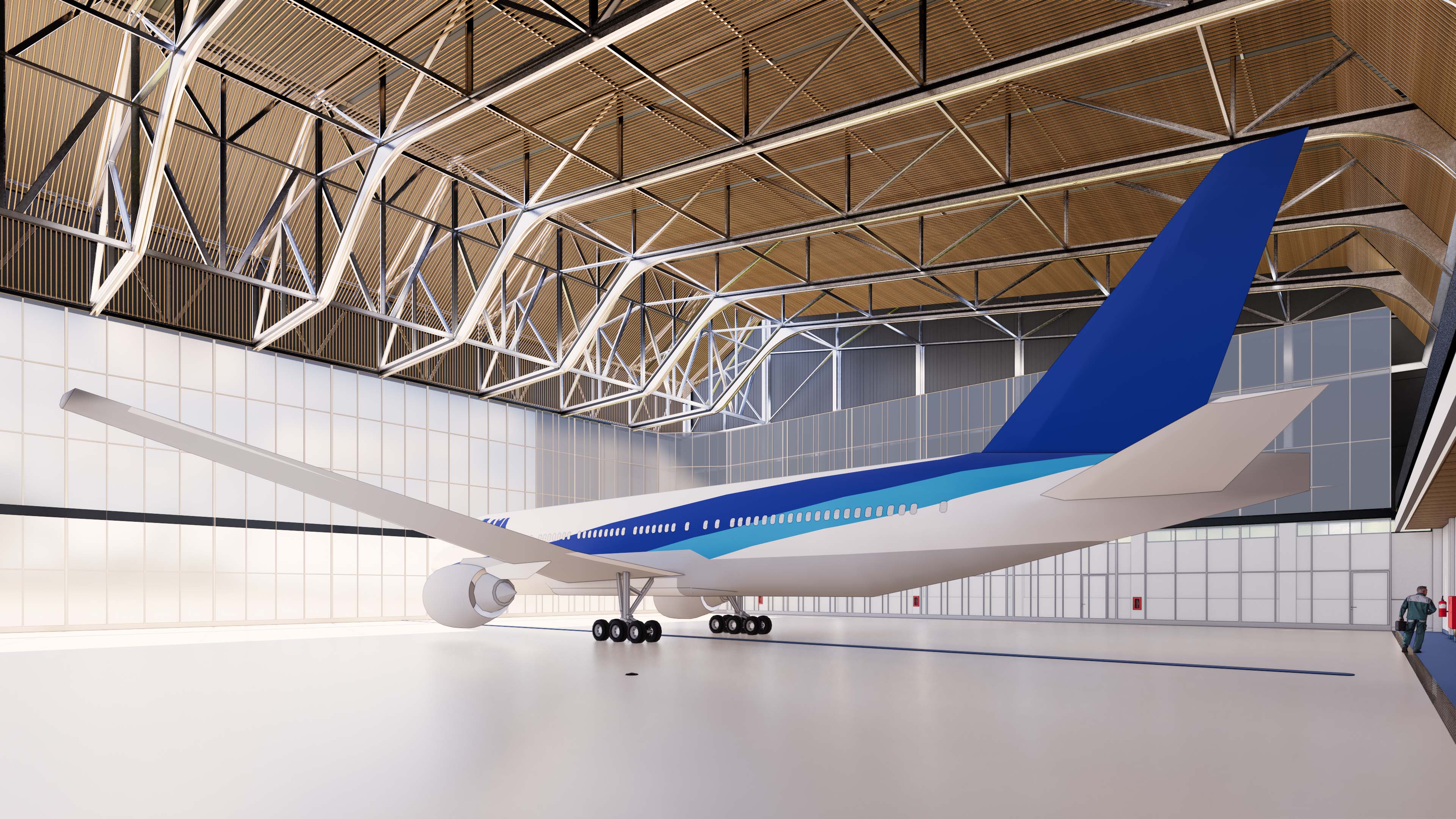 HHI JET GARAGE, Halim Perdana Kusuma, Architecture, Interior, Ongoing