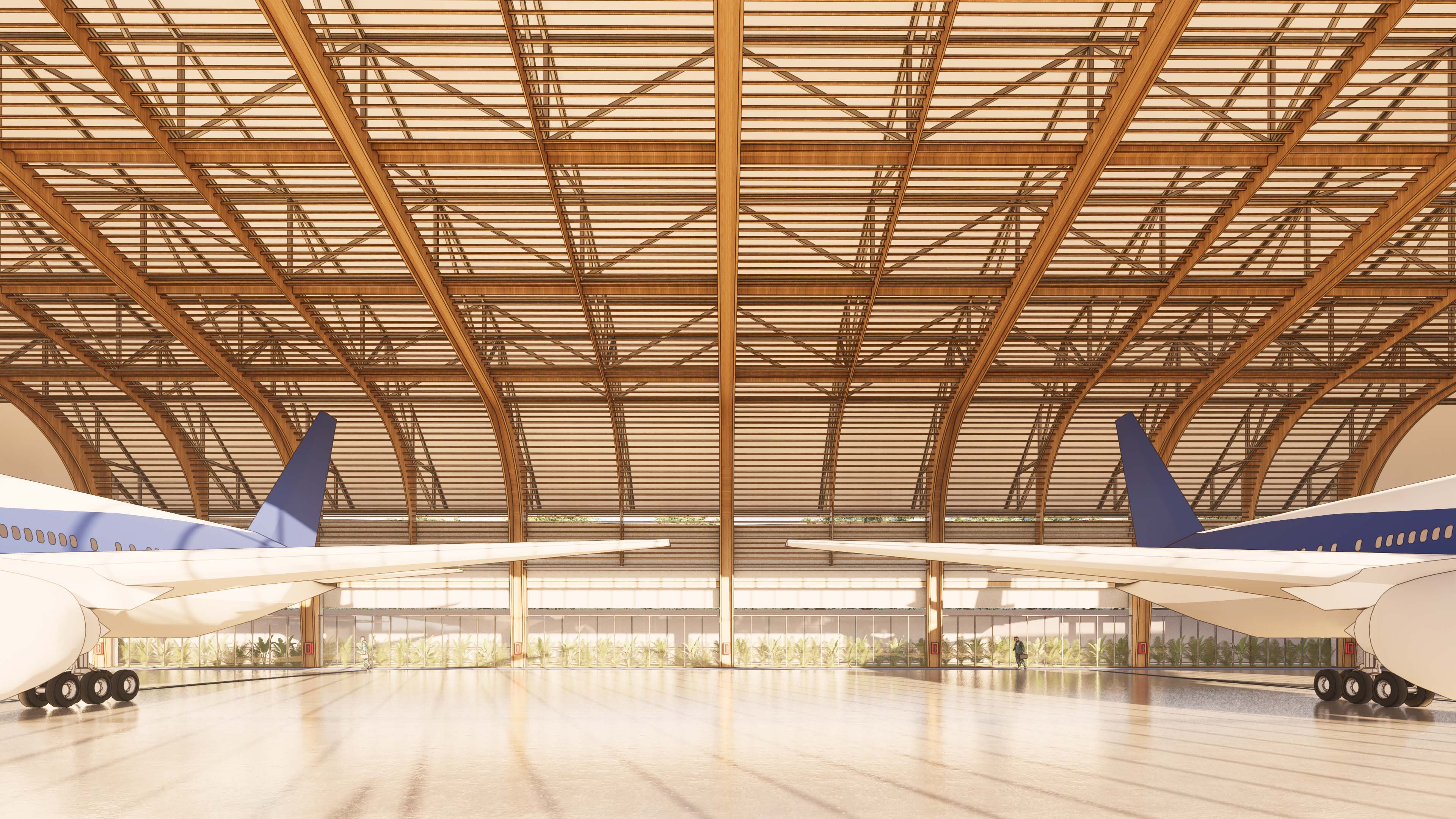 HHI JET GARAGE, Halim Perdana Kusuma, Architecture, Interior, Ongoing