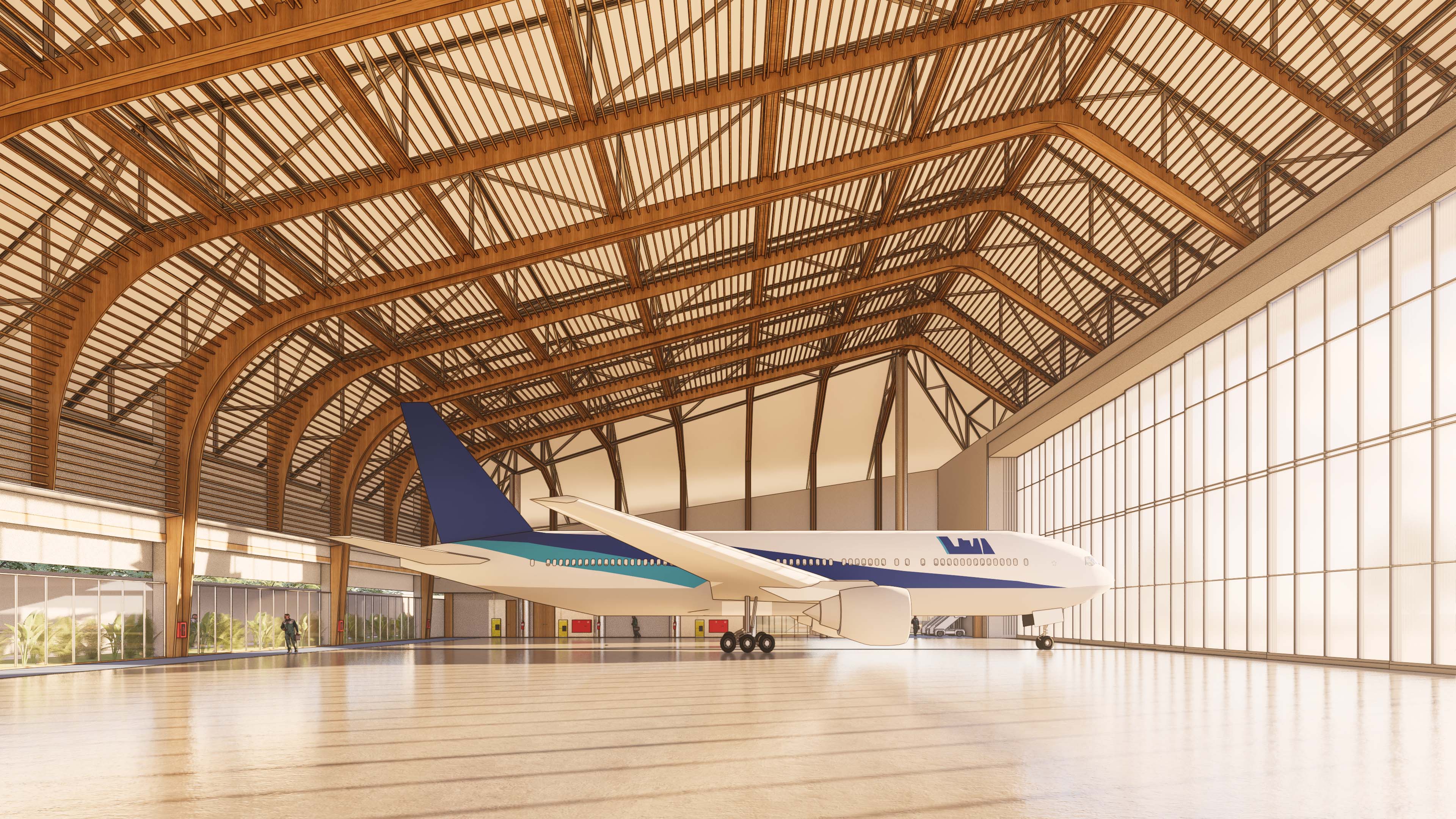 HHI JET GARAGE, Halim Perdana Kusuma, Architecture, Interior, Ongoing