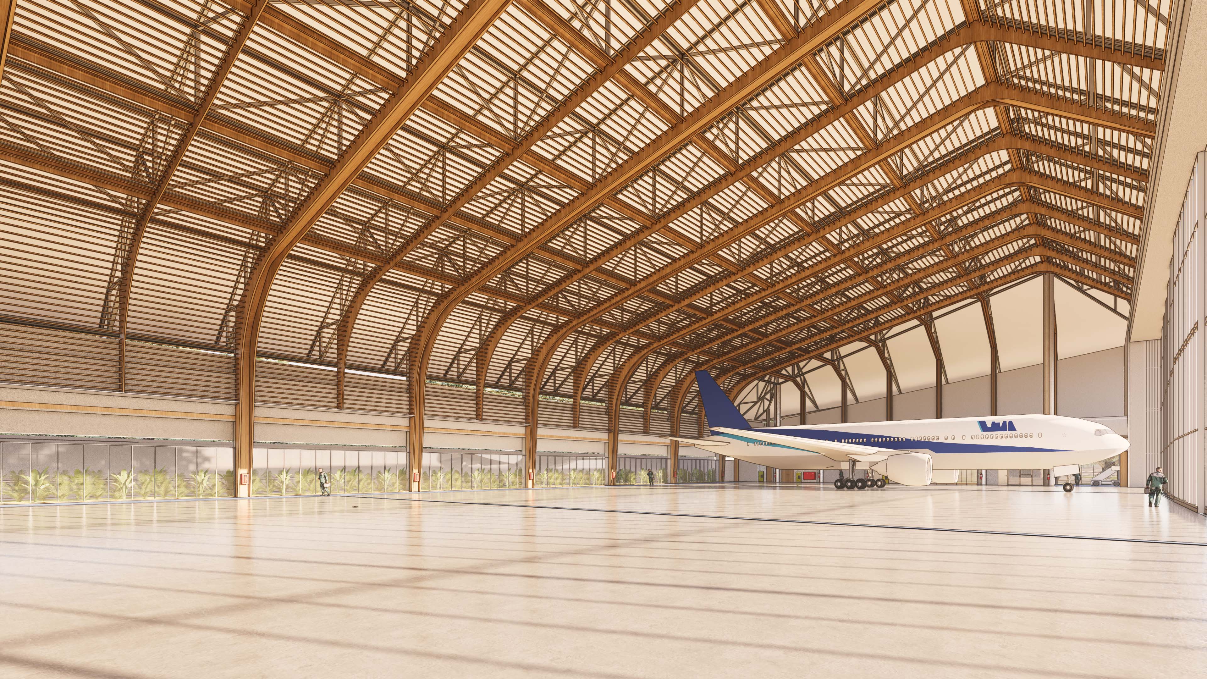 HHI JET GARAGE, Halim Perdana Kusuma, Architecture, Interior, Ongoing