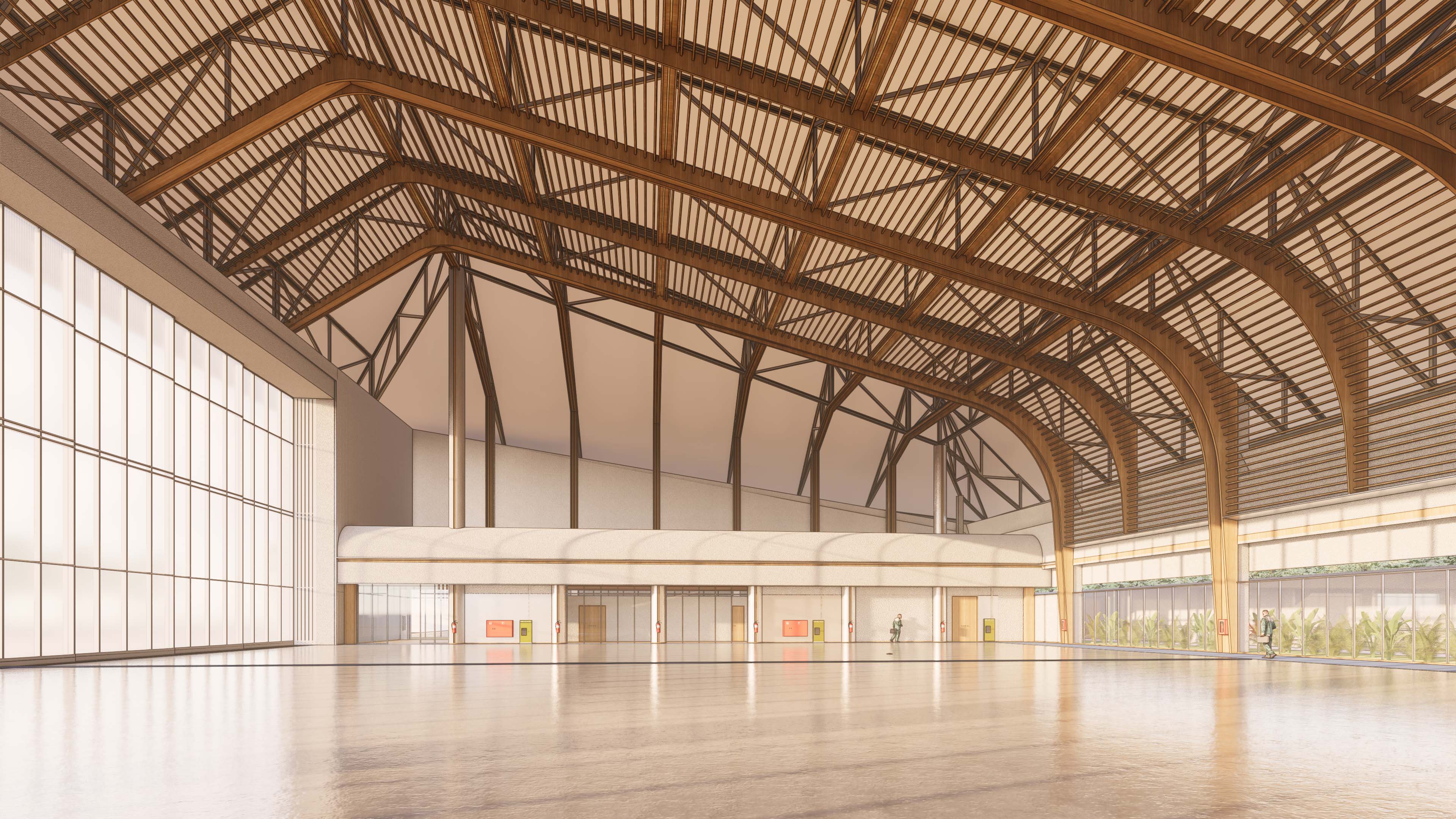 HHI JET GARAGE, Halim Perdana Kusuma, Architecture, Interior, Ongoing