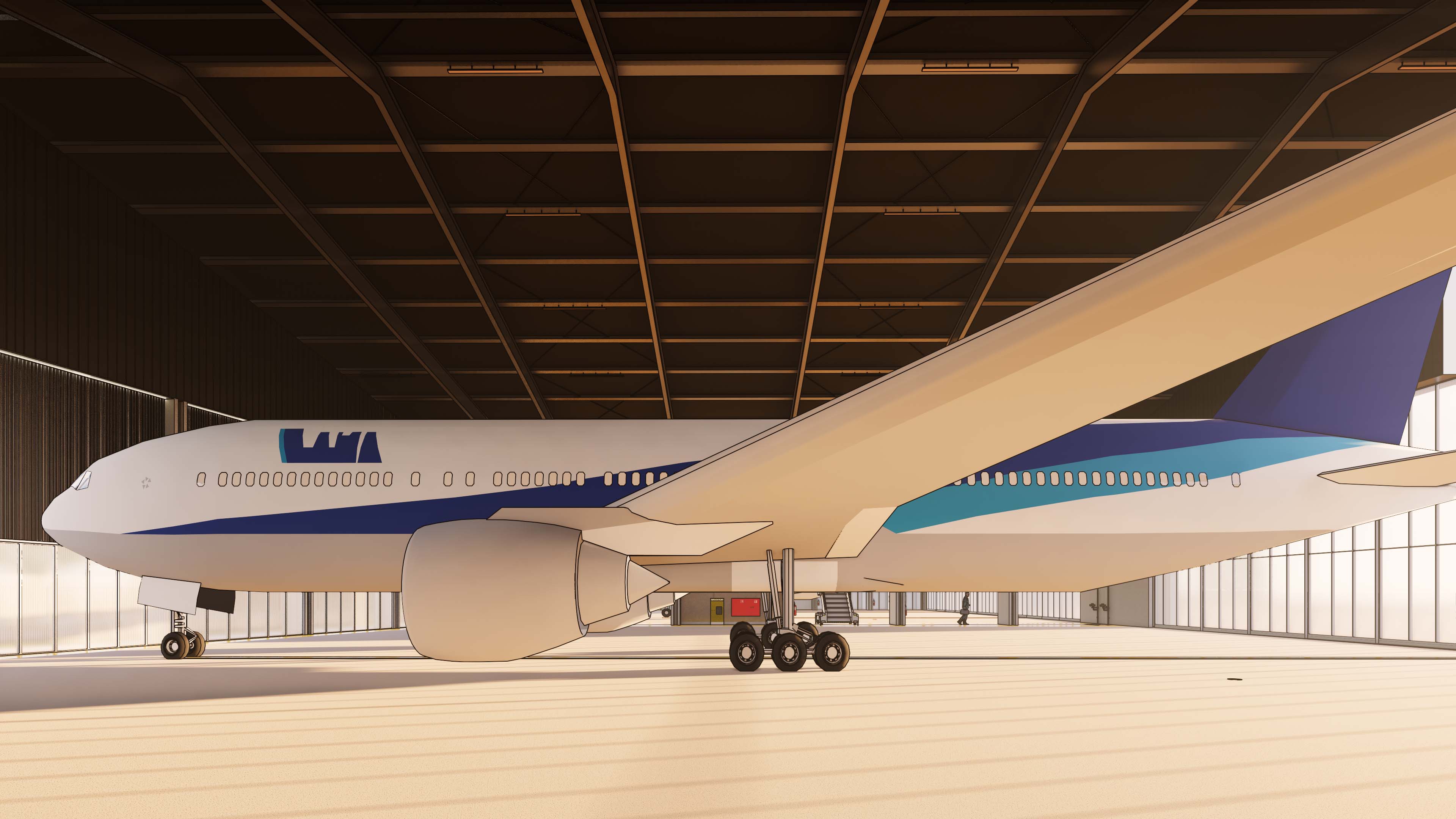 HHI JET GARAGE, Halim Perdana Kusuma, Architecture, Interior, Ongoing