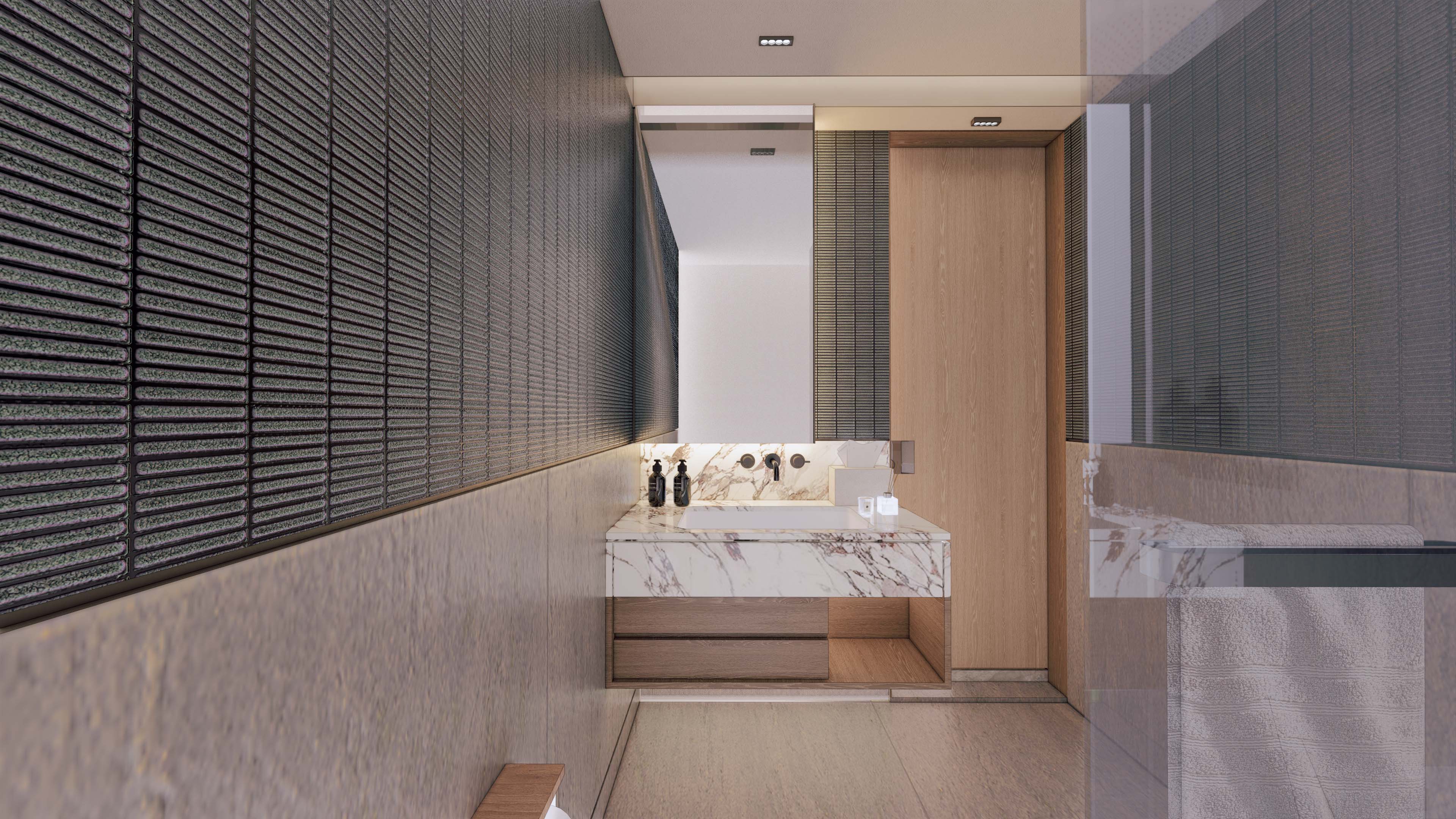 JF APT., Kusuma Chandra SCBD, Architecture, Interior, Ongoing