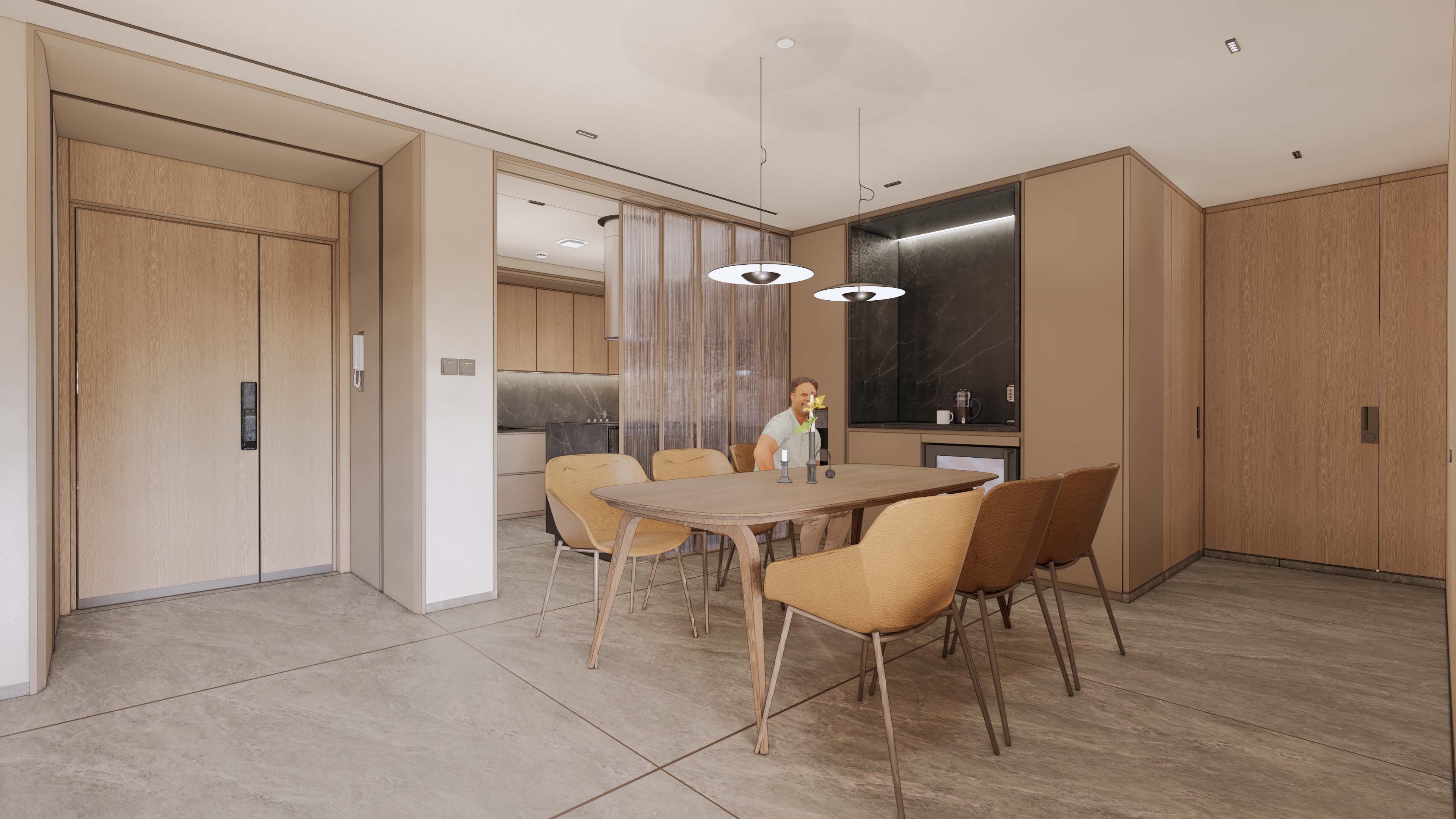 JF APT., Kusuma Chandra SCBD, Architecture, Interior, Ongoing