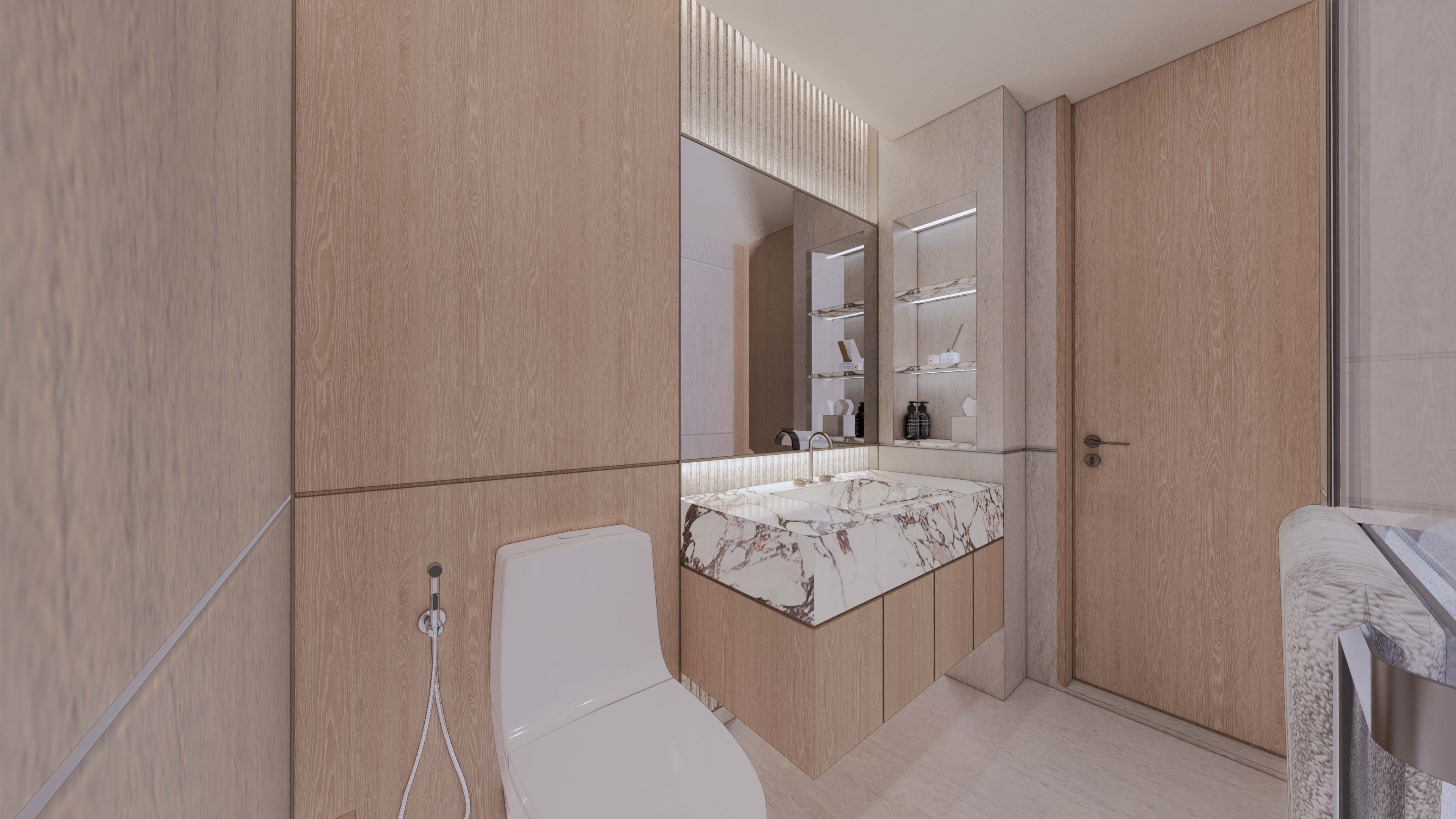 JF APT., Kusuma Chandra SCBD, Architecture, Interior, Ongoing