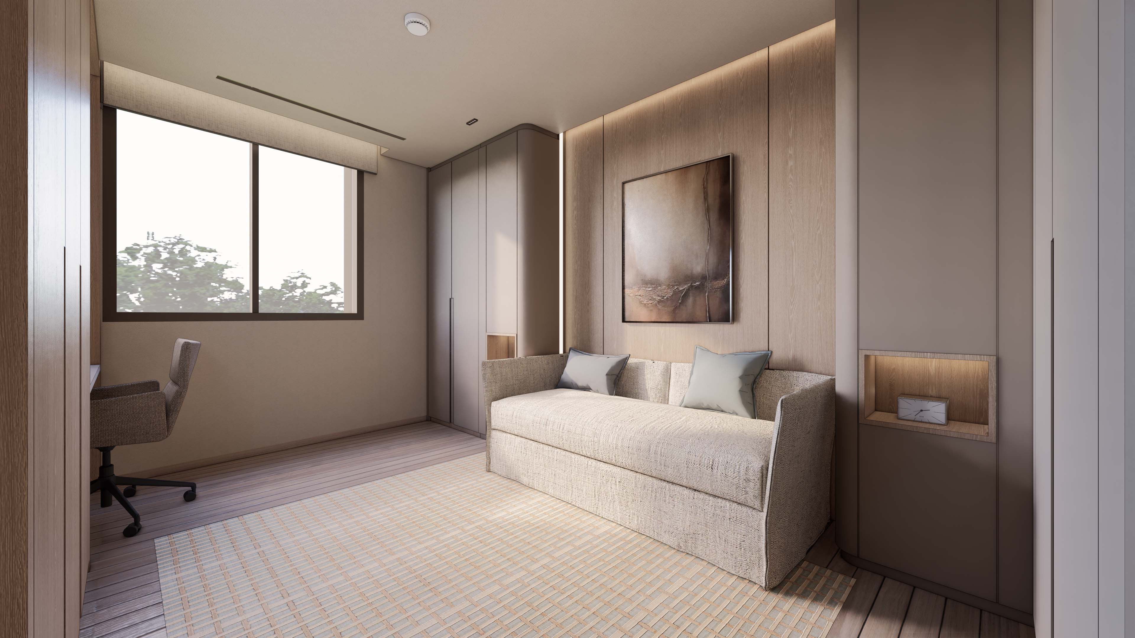 JF APT., Kusuma Chandra SCBD, Architecture, Interior, Ongoing