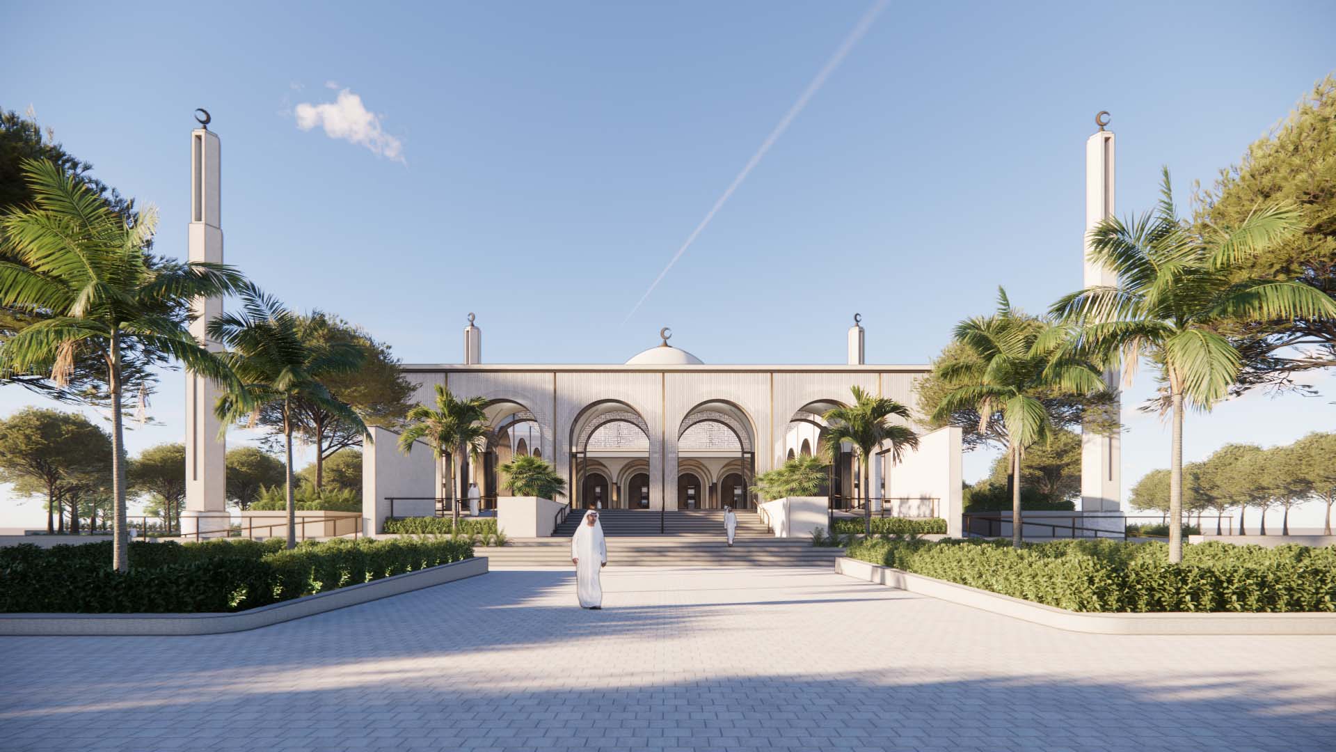 HI MOSQUE, Batulicin, Architecture, Interior, Conceptual