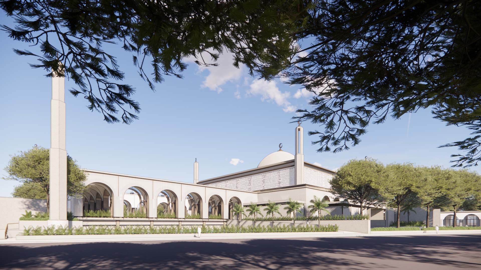 HI MOSQUE, Batulicin, Architecture, Interior, Conceptual