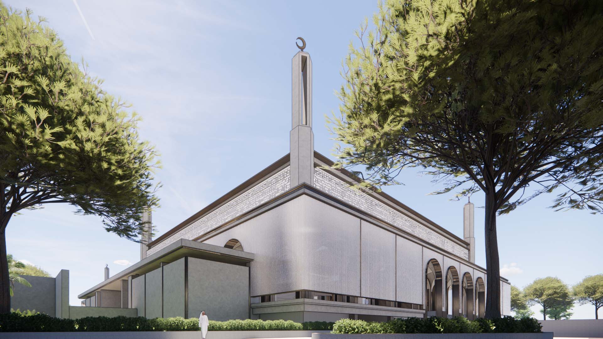 HI MOSQUE, Batulicin, Architecture, Interior, Conceptual