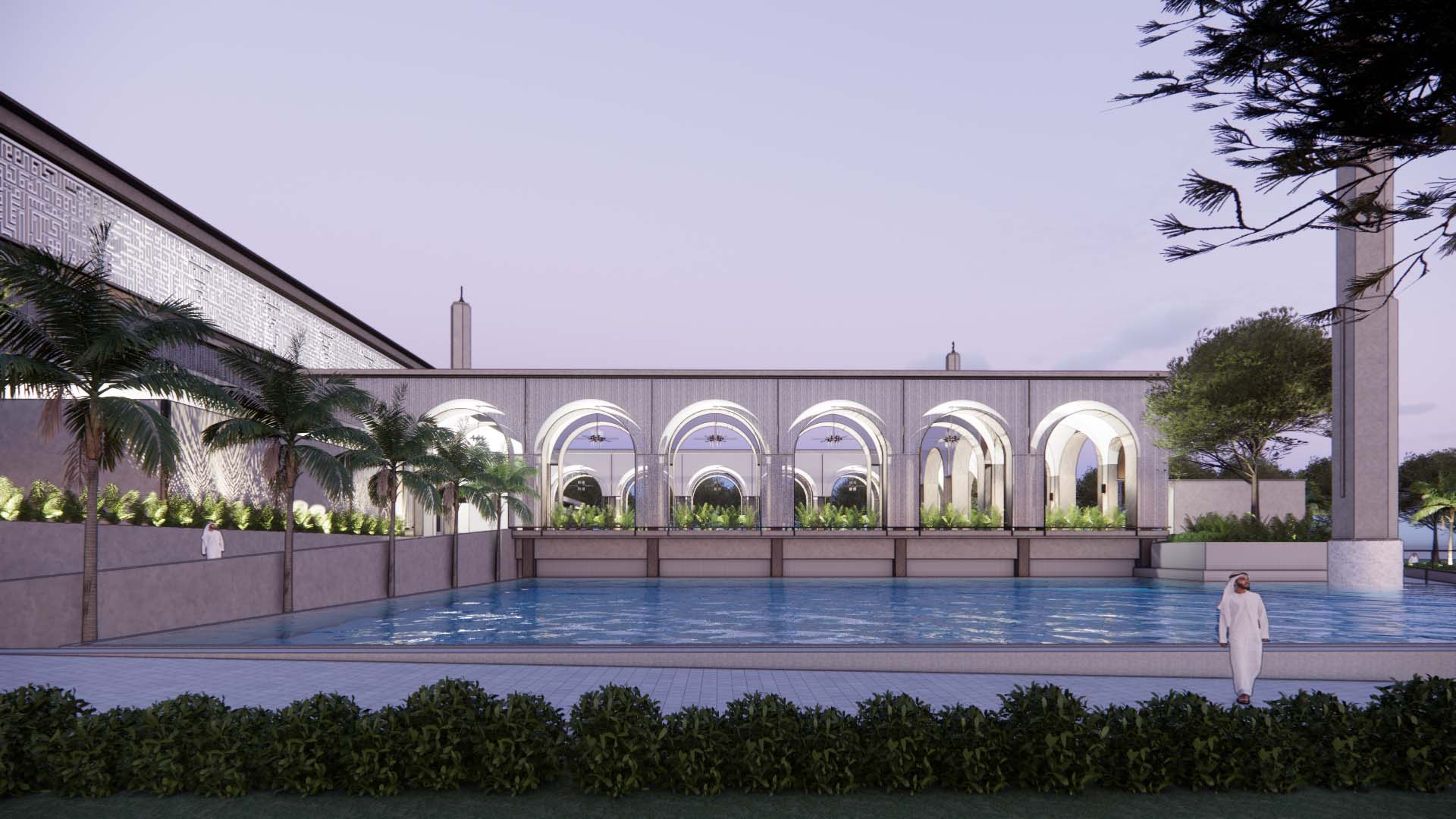 HI MOSQUE, Batulicin, Architecture, Interior, Conceptual