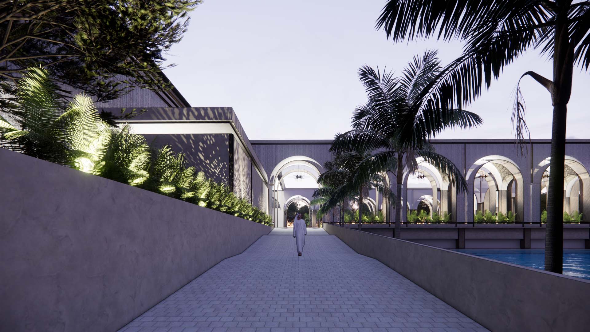 HI MOSQUE, Batulicin, Architecture, Interior, Conceptual