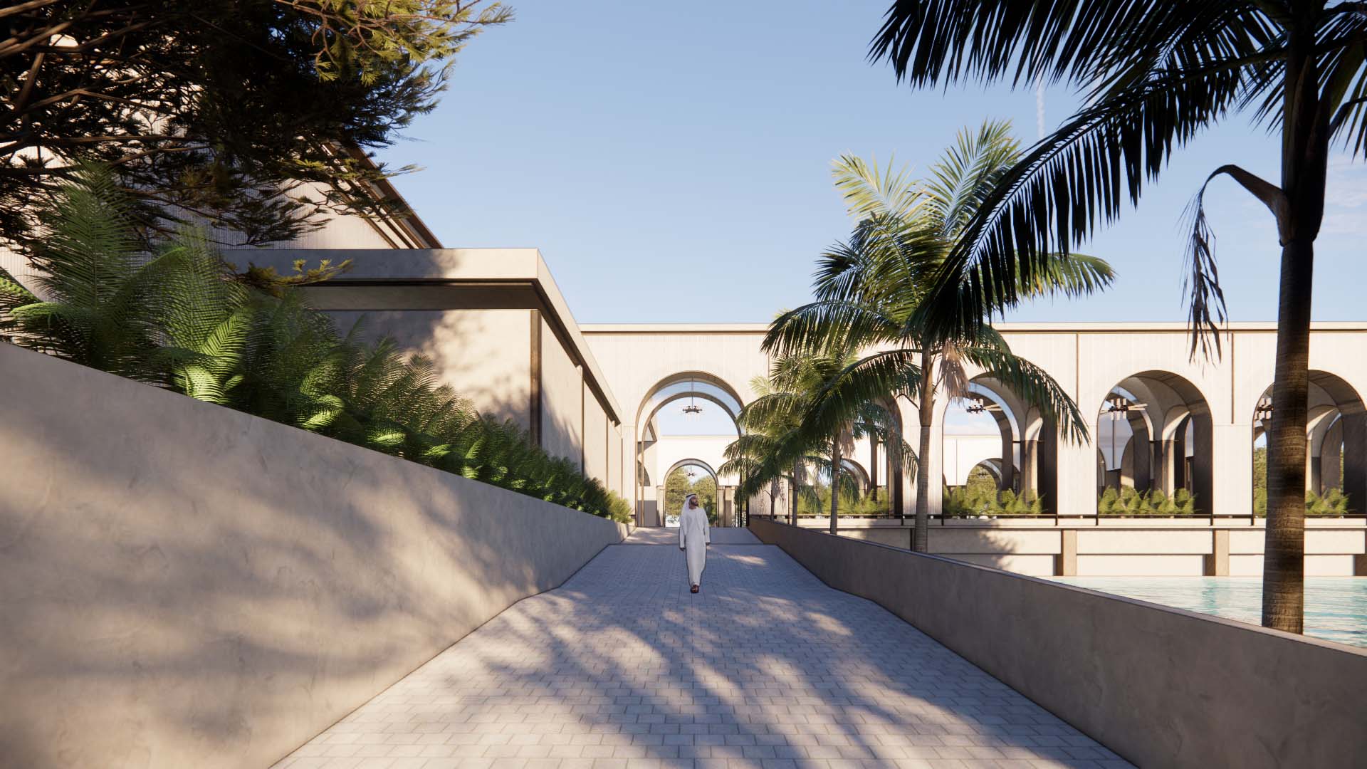 HI MOSQUE, Batulicin, Architecture, Interior, Conceptual