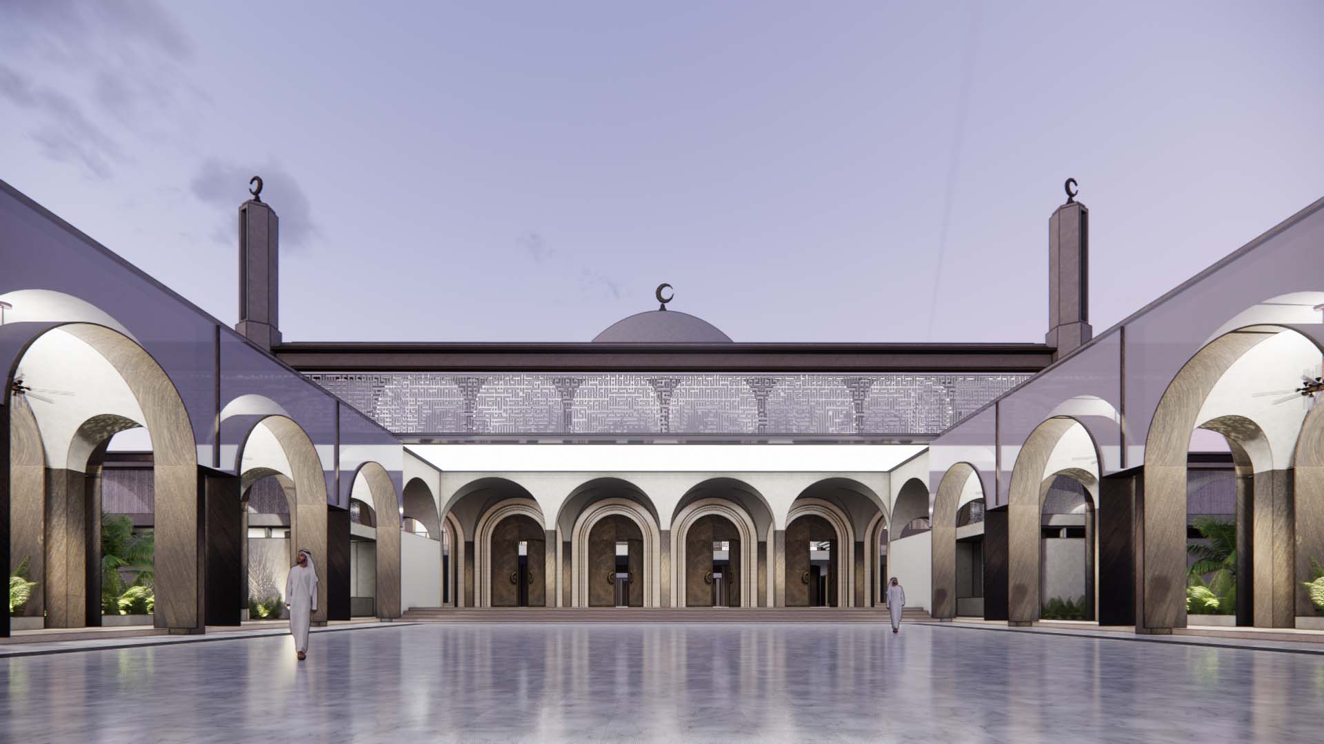 HI MOSQUE, Batulicin, Architecture, Interior, Conceptual