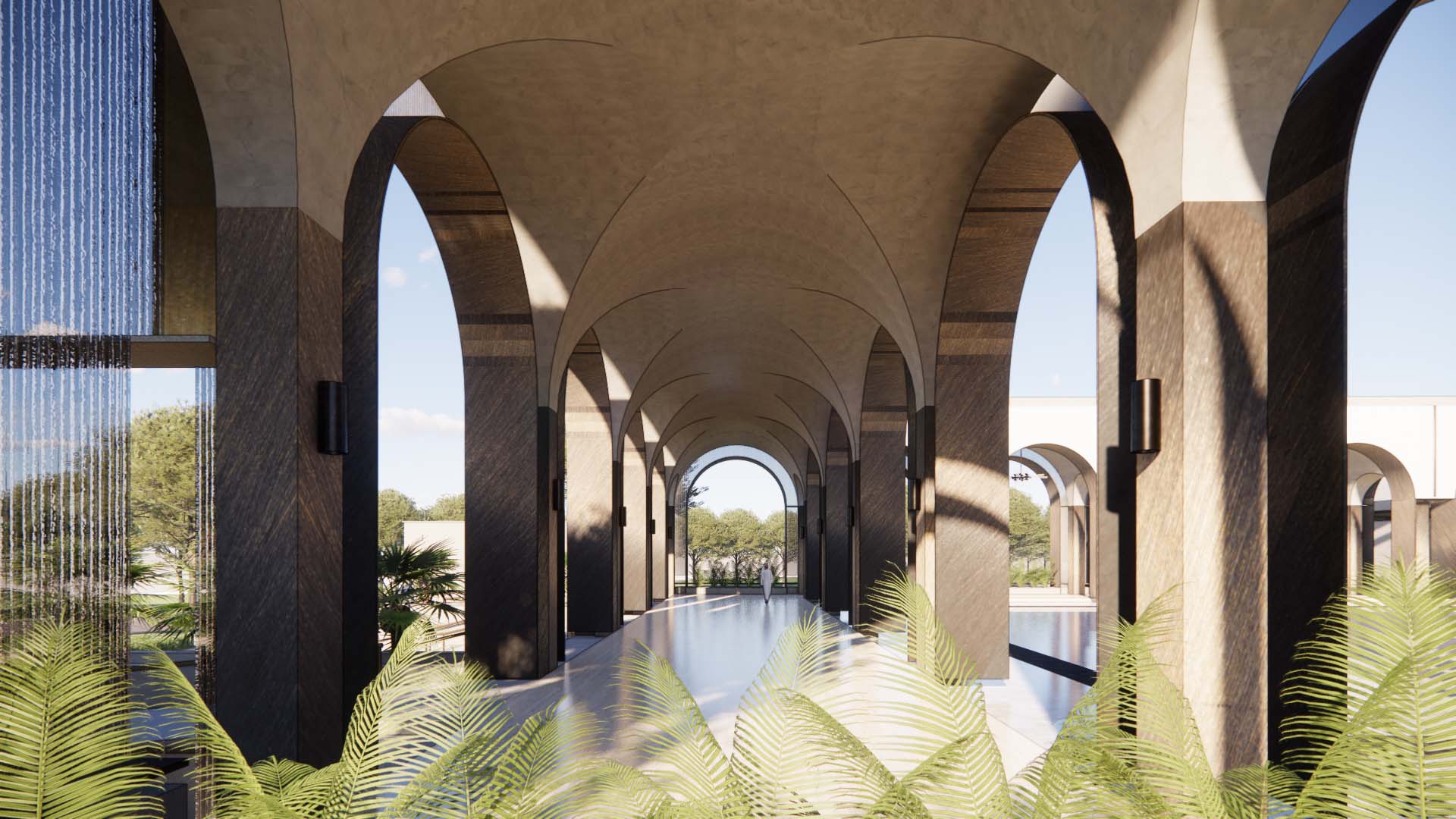 HI MOSQUE, Batulicin, Architecture, Interior, Conceptual