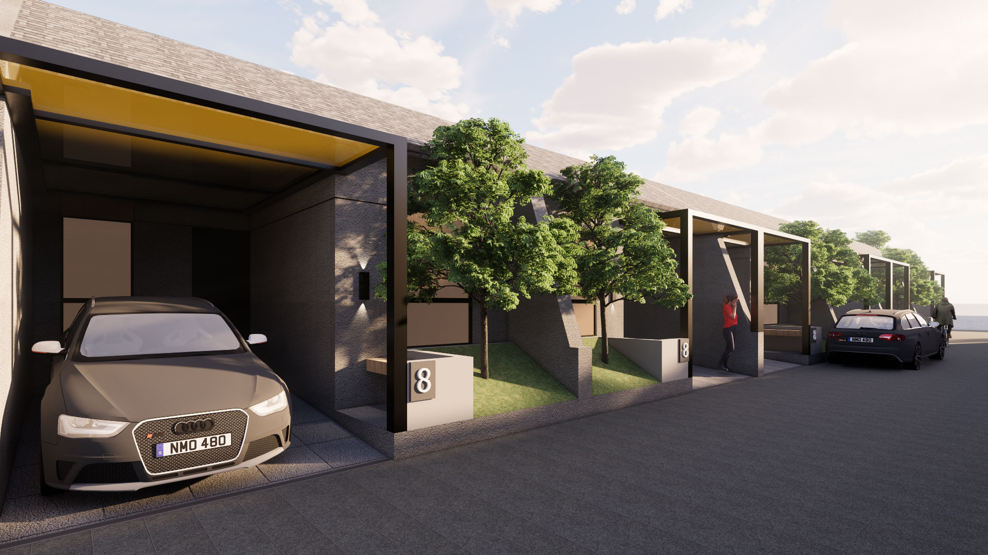 TR RANCH, Jenga Village, Architecture, Conceptual