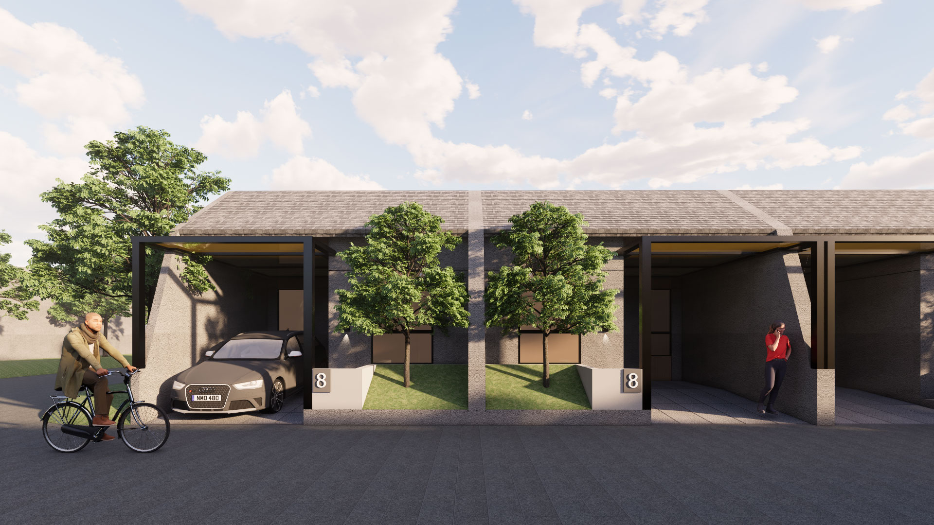 TR RANCH, Jenga Village, Architecture, Conceptual